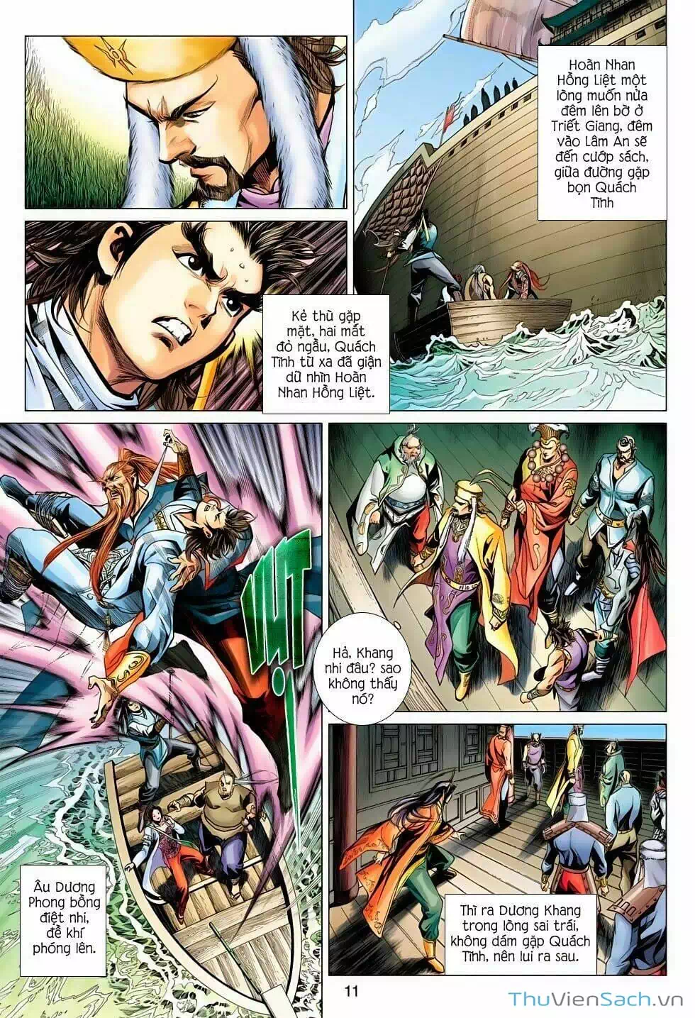 Truyện Tranh Anh Hùng Xạ Điêu - Manhua trang 4