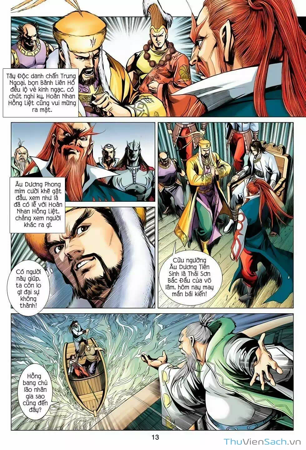 Truyện Tranh Anh Hùng Xạ Điêu - Manhua trang 4