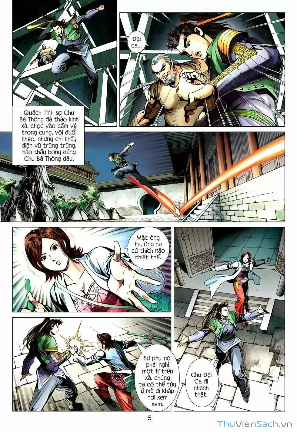 Truyện Tranh Anh Hùng Xạ Điêu - Manhua trang 4
