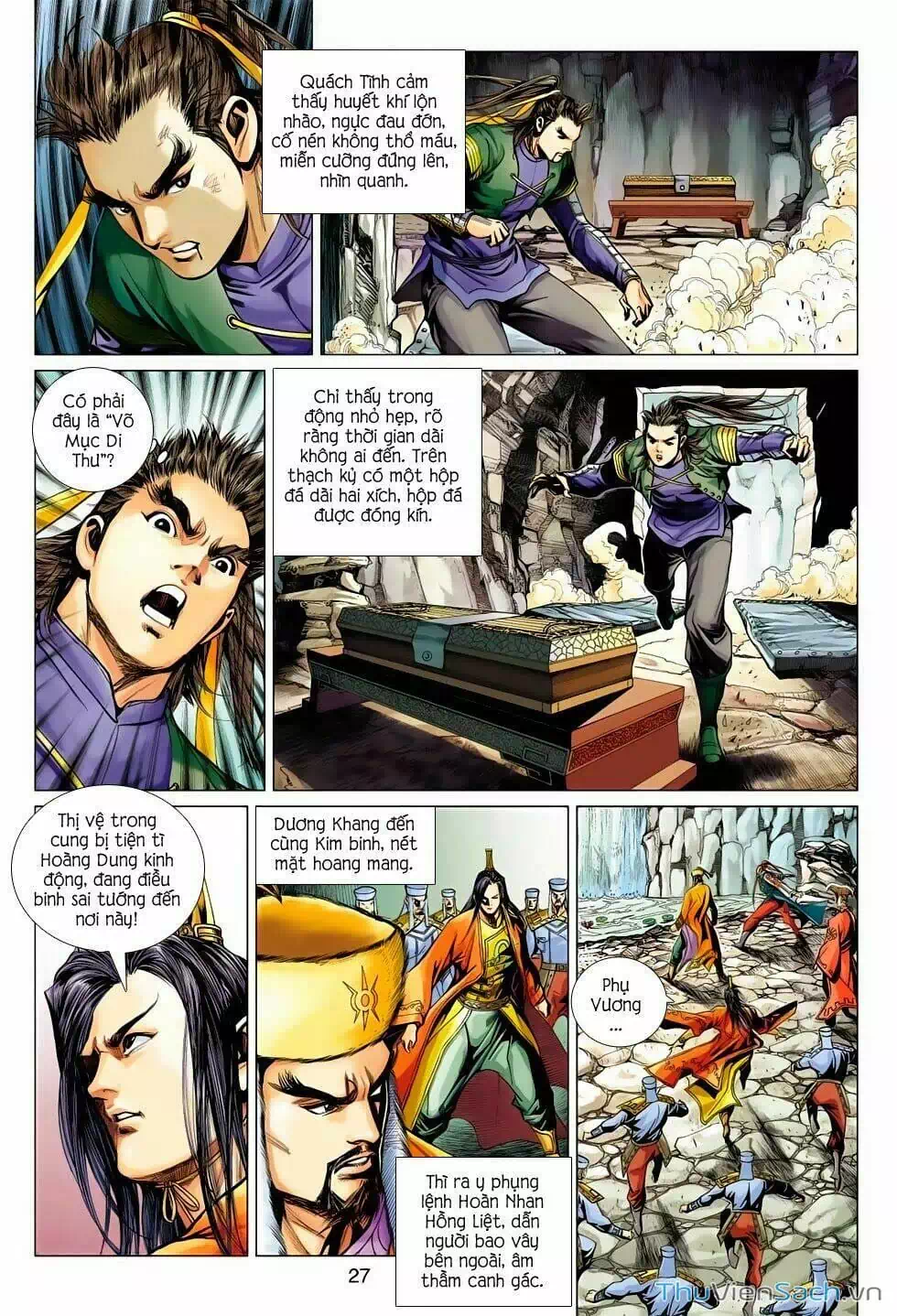 Truyện Tranh Anh Hùng Xạ Điêu - Manhua trang 4