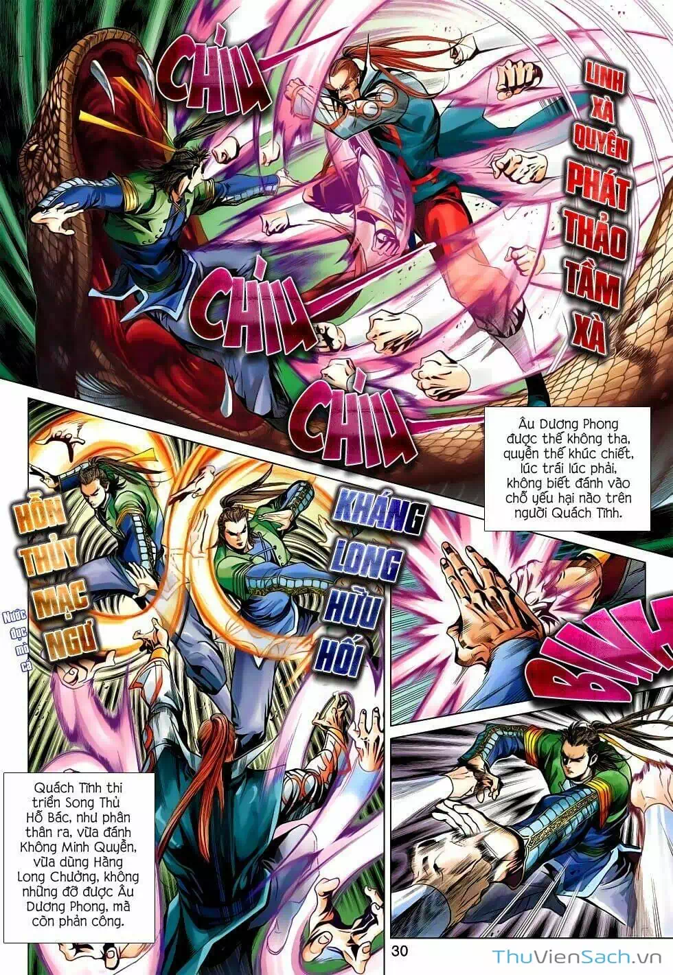 Truyện Tranh Anh Hùng Xạ Điêu - Manhua trang 4