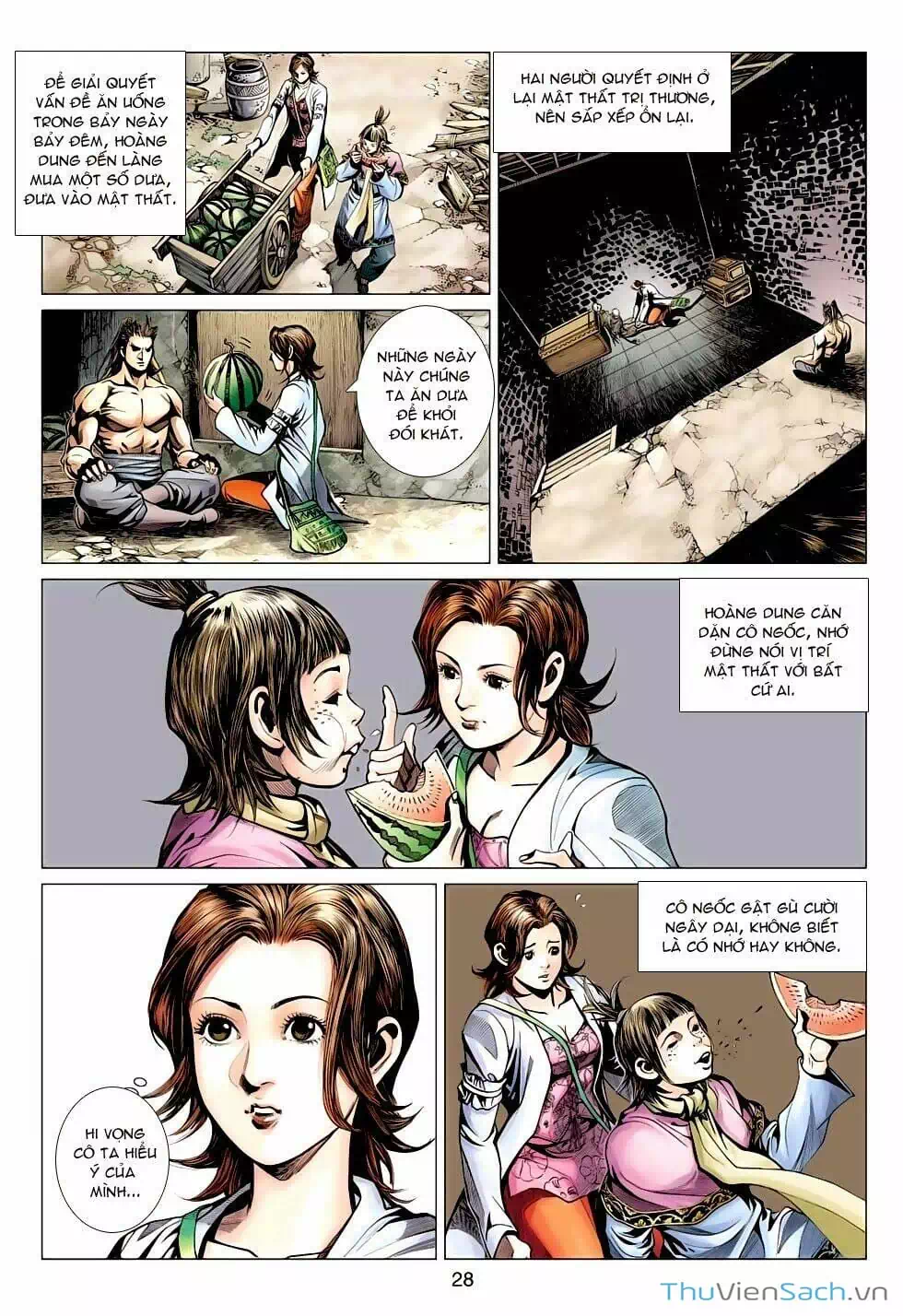 Truyện Tranh Anh Hùng Xạ Điêu - Manhua trang 4