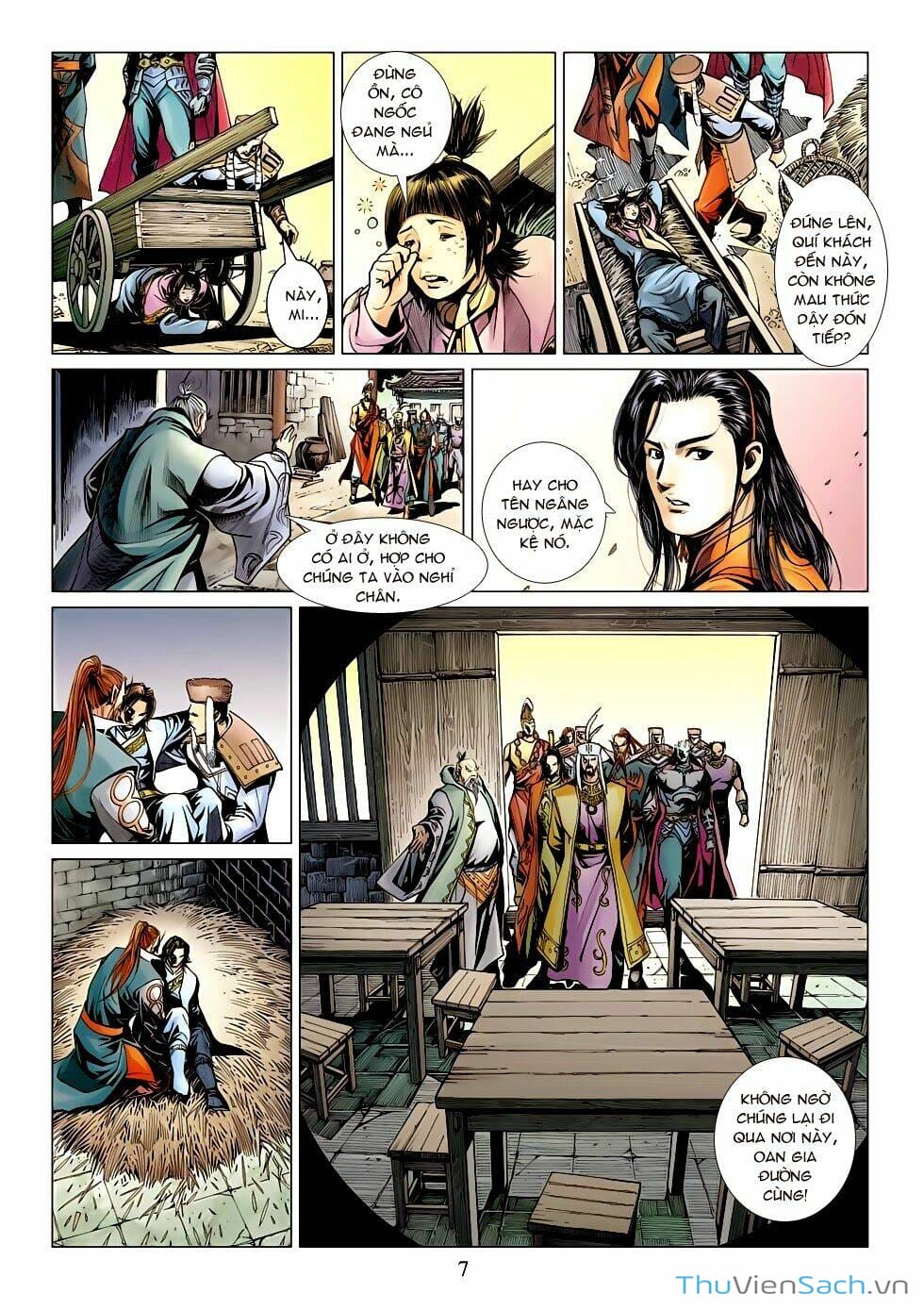 Truyện Tranh Anh Hùng Xạ Điêu - Manhua trang 4