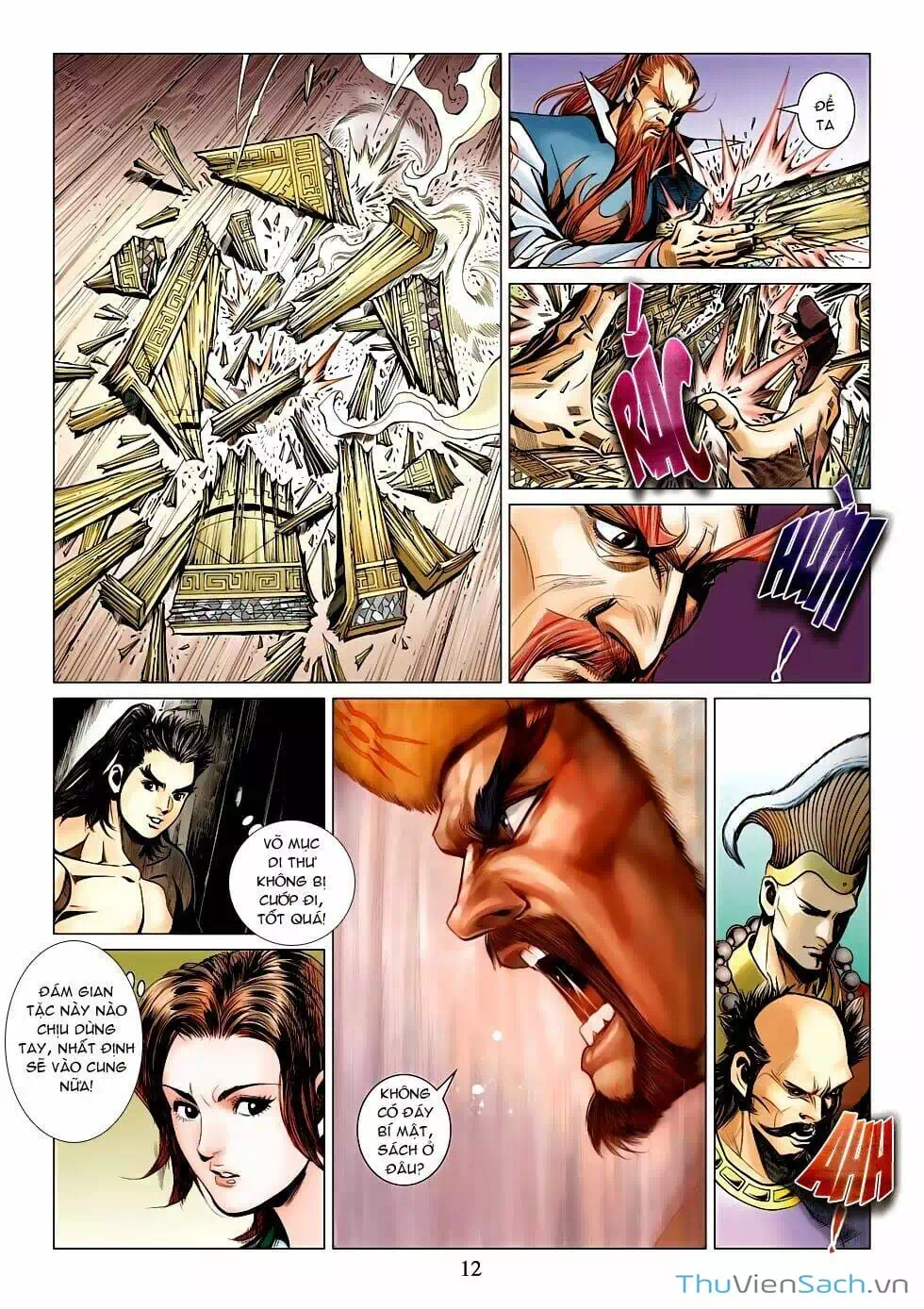 Truyện Tranh Anh Hùng Xạ Điêu - Manhua trang 4