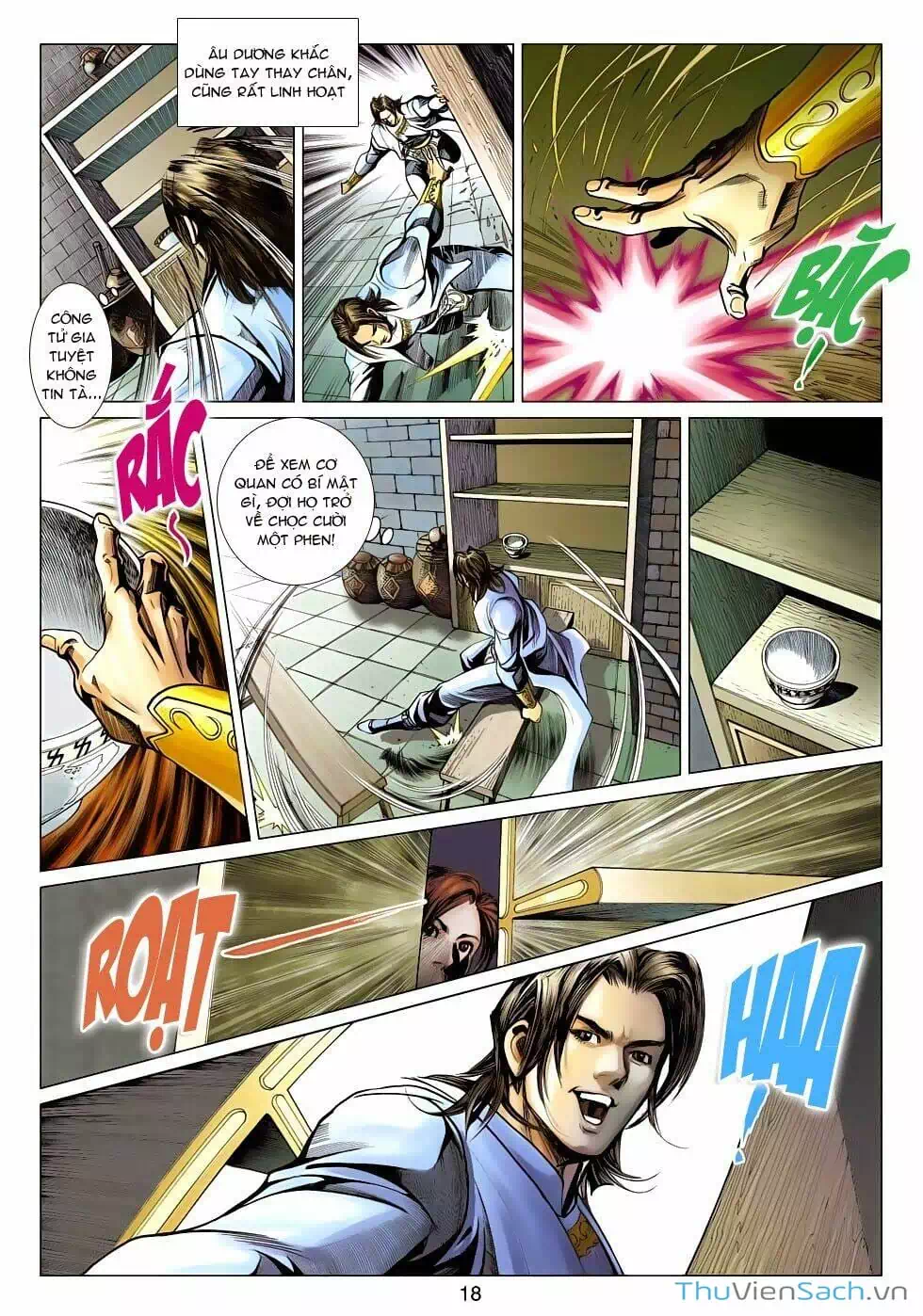 Truyện Tranh Anh Hùng Xạ Điêu - Manhua trang 4