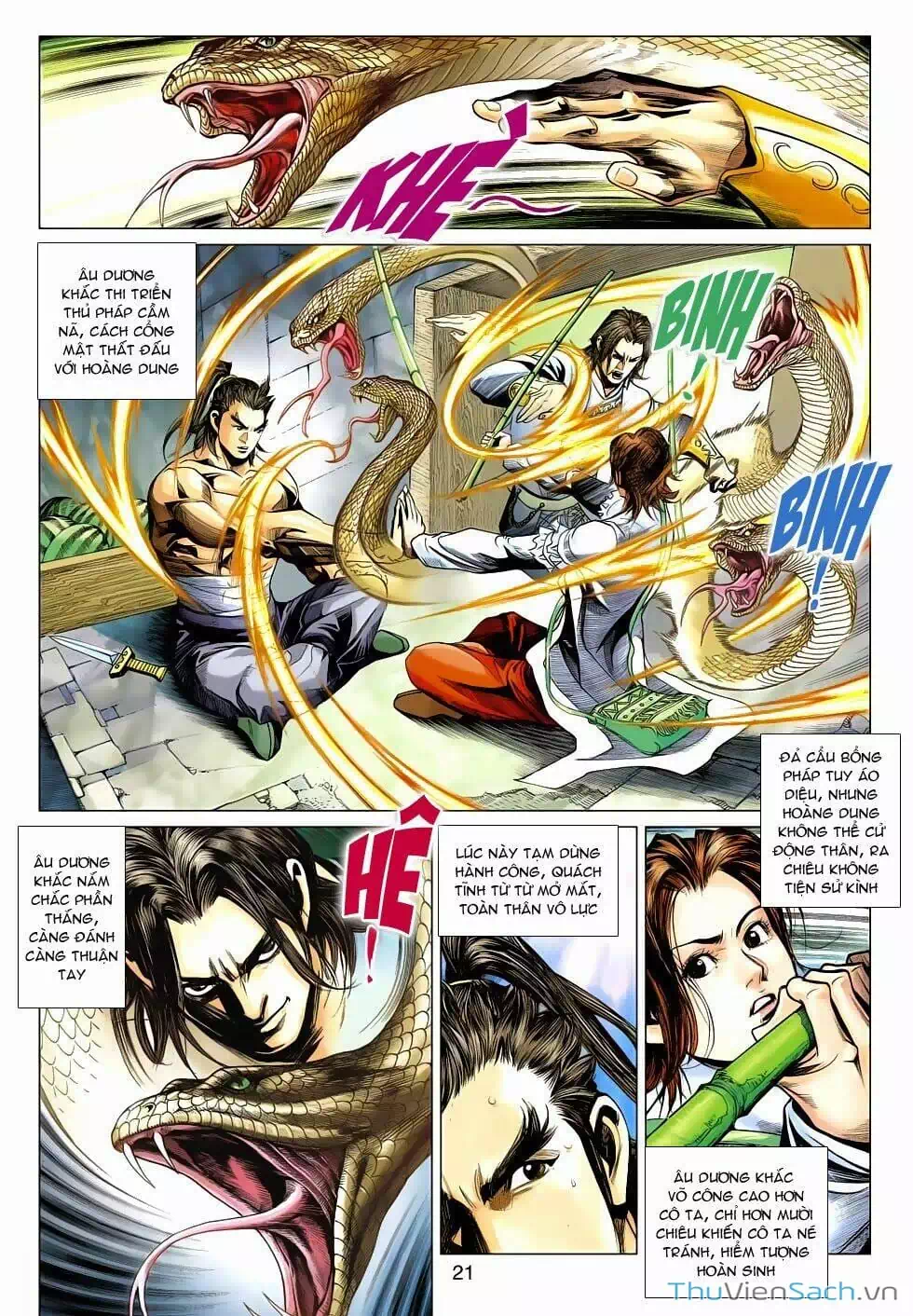 Truyện Tranh Anh Hùng Xạ Điêu - Manhua trang 4