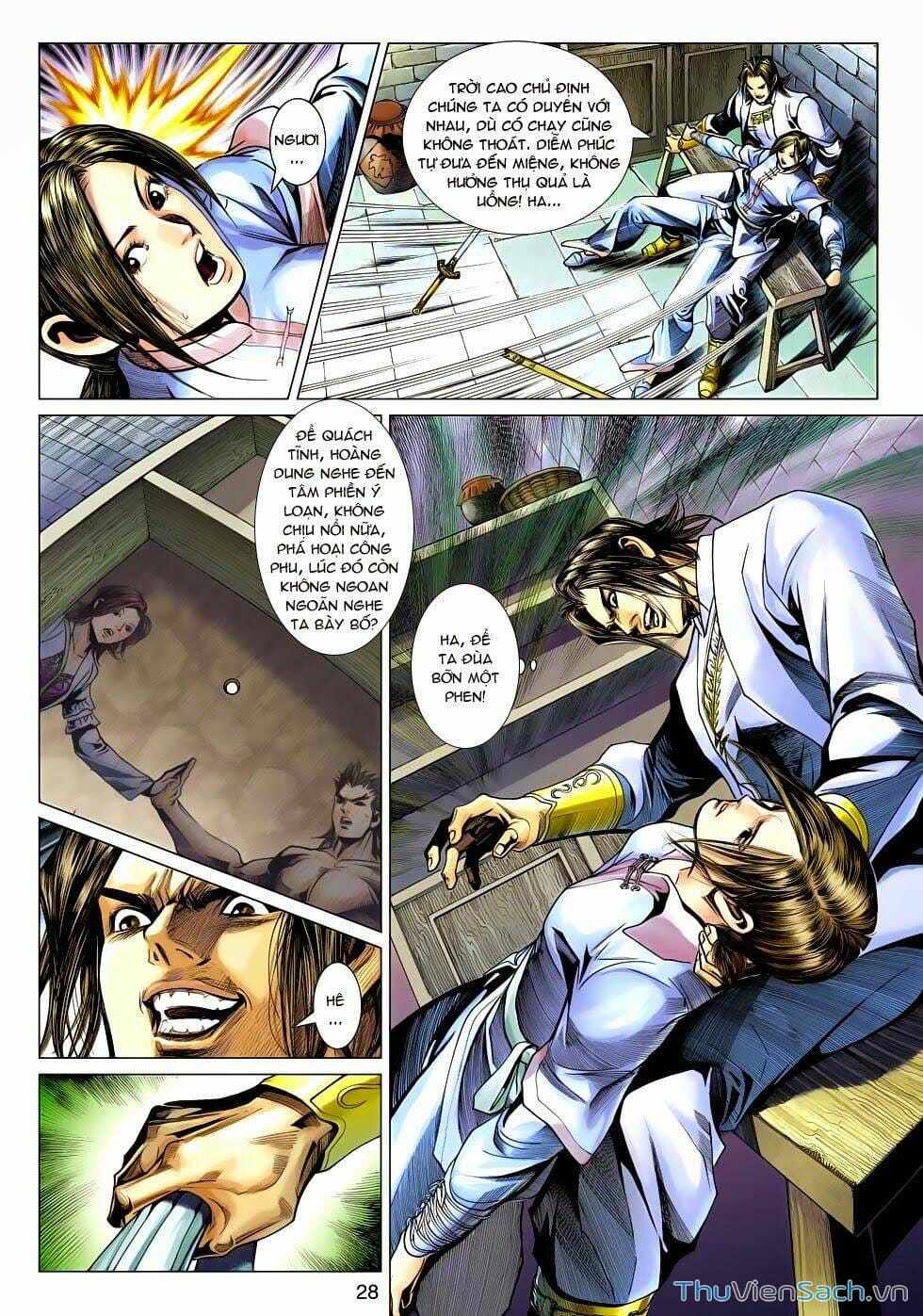 Truyện Tranh Anh Hùng Xạ Điêu - Manhua trang 4