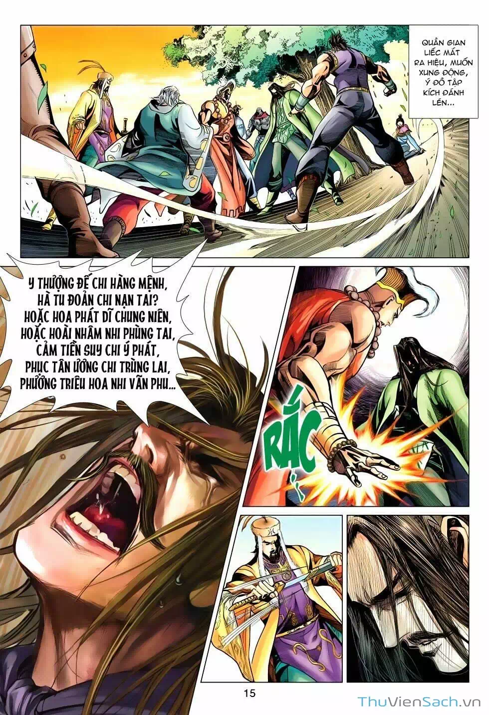 Truyện Tranh Anh Hùng Xạ Điêu - Manhua trang 4