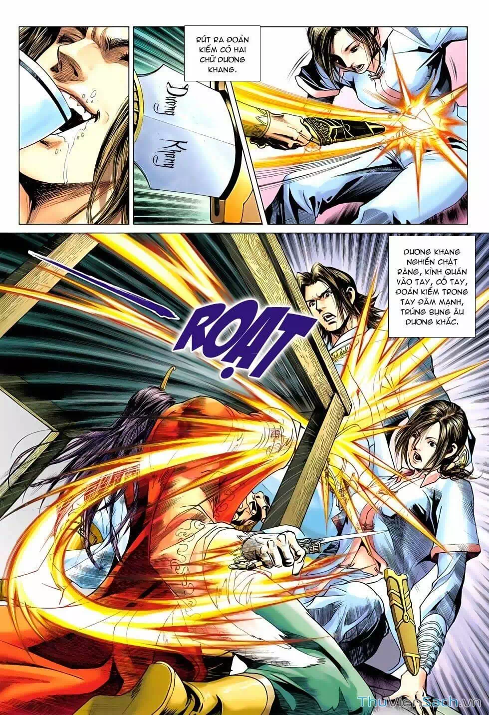 Truyện Tranh Anh Hùng Xạ Điêu - Manhua trang 4