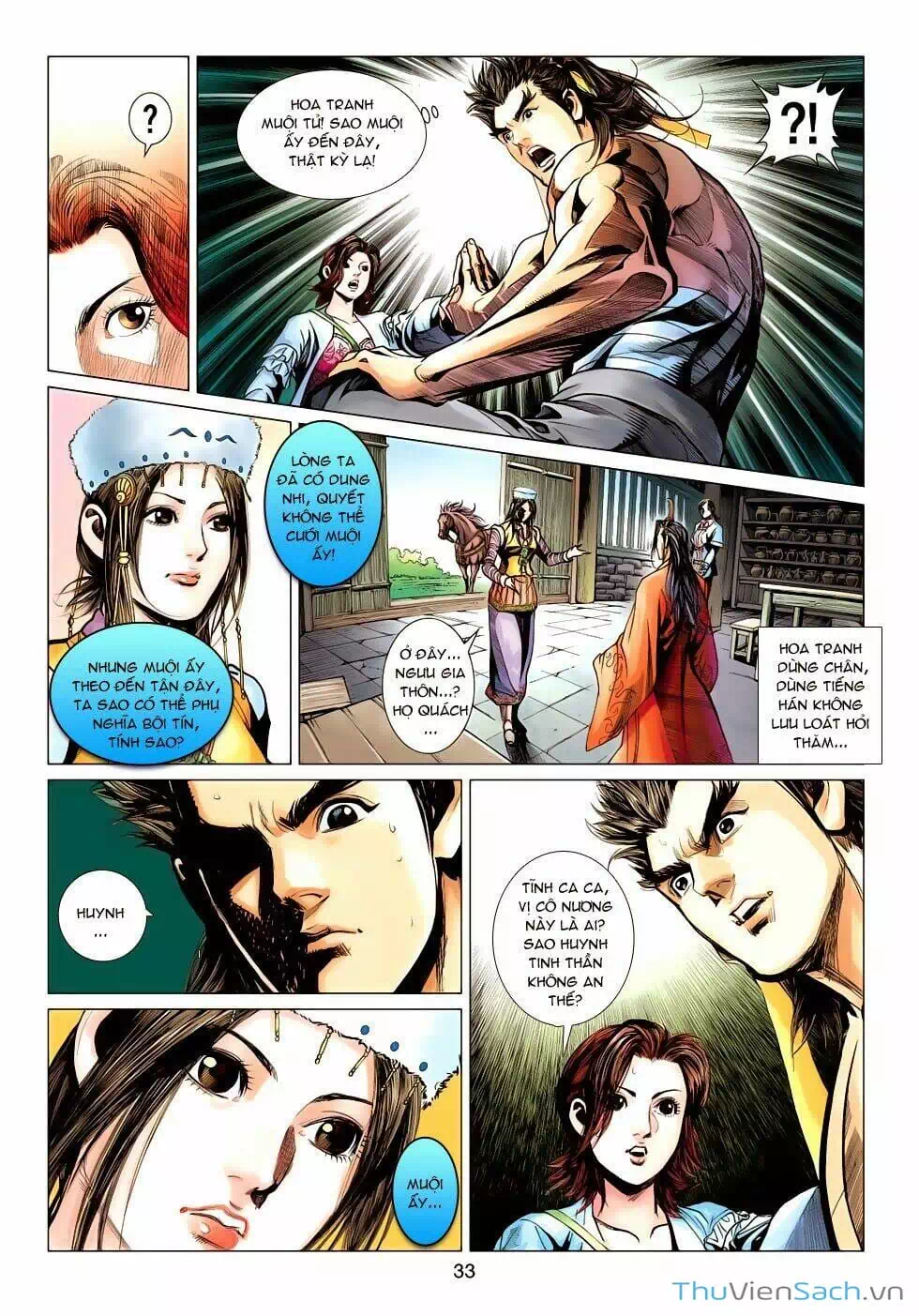 Truyện Tranh Anh Hùng Xạ Điêu - Manhua trang 4