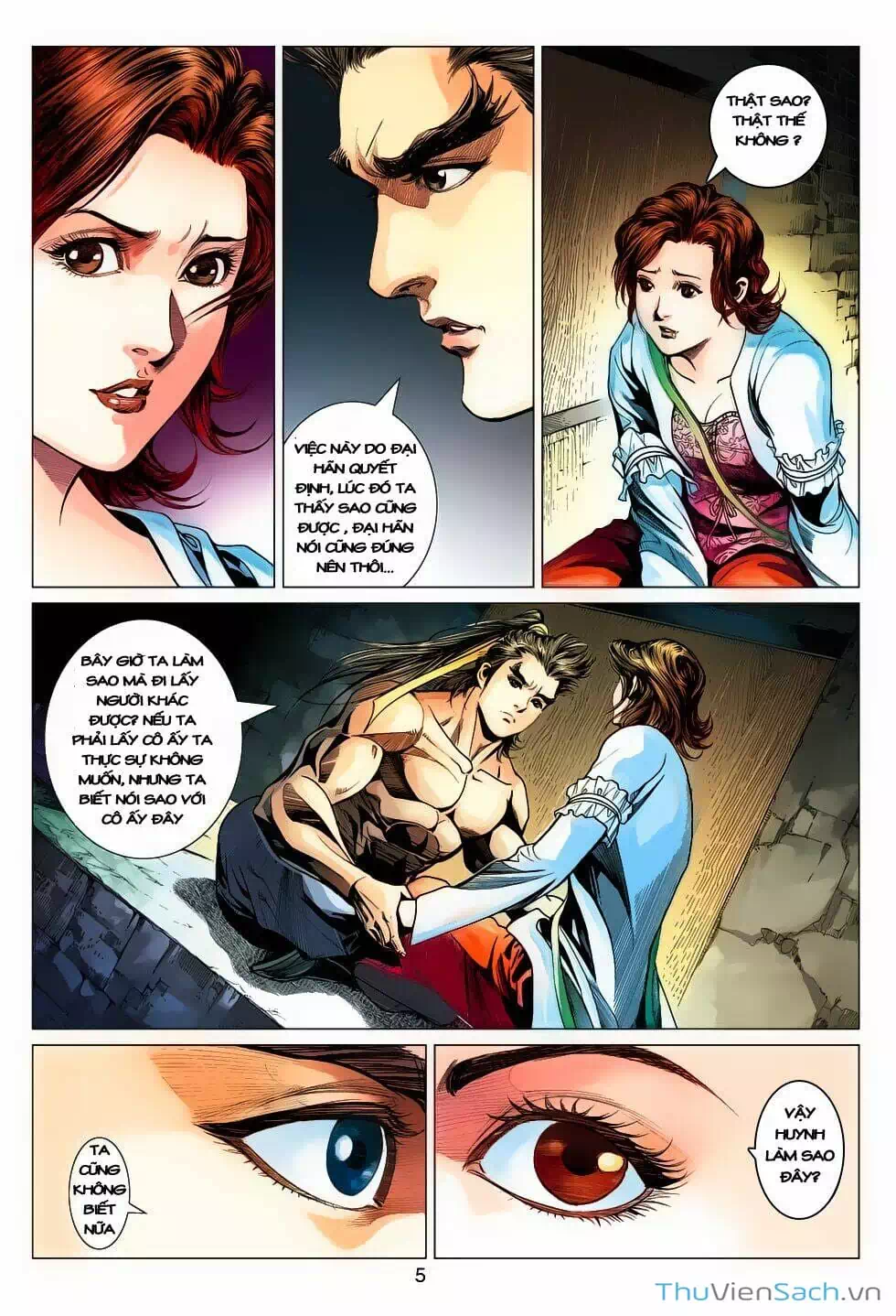 Truyện Tranh Anh Hùng Xạ Điêu - Manhua trang 4