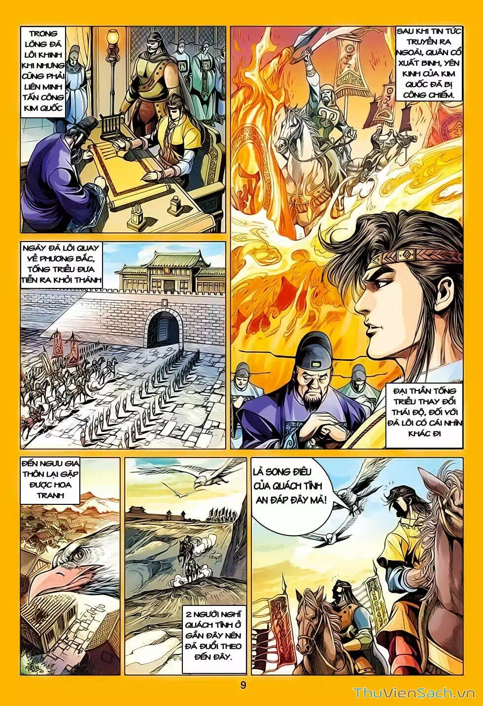 Truyện Tranh Anh Hùng Xạ Điêu - Manhua trang 4