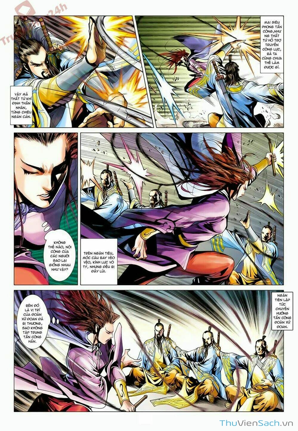 Truyện Tranh Anh Hùng Xạ Điêu - Manhua trang 4