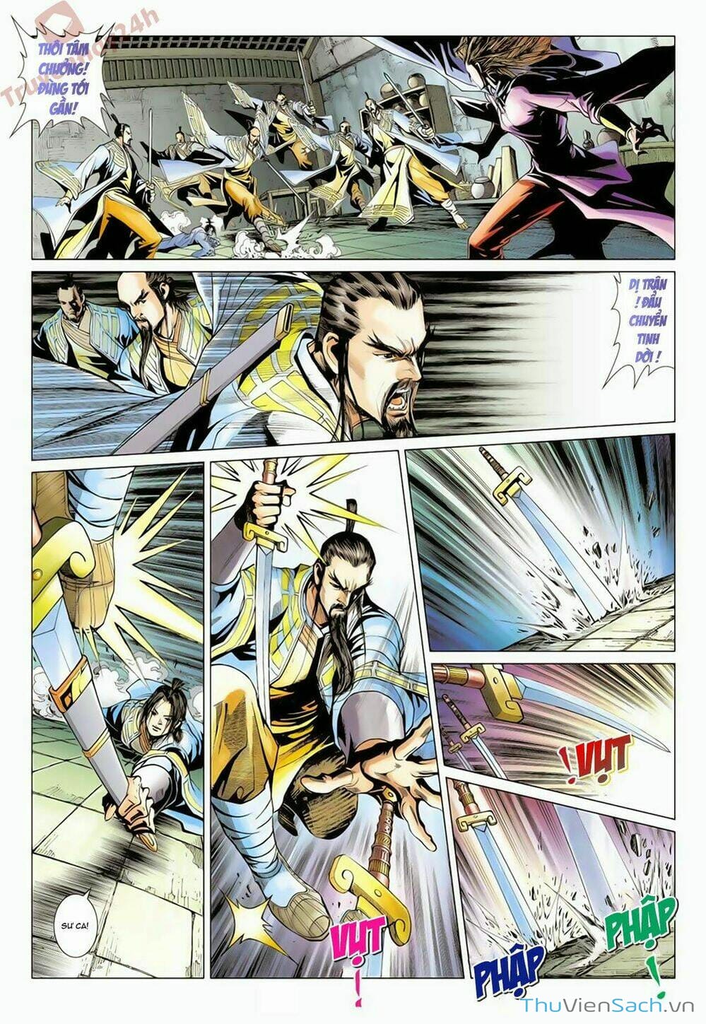 Truyện Tranh Anh Hùng Xạ Điêu - Manhua trang 4