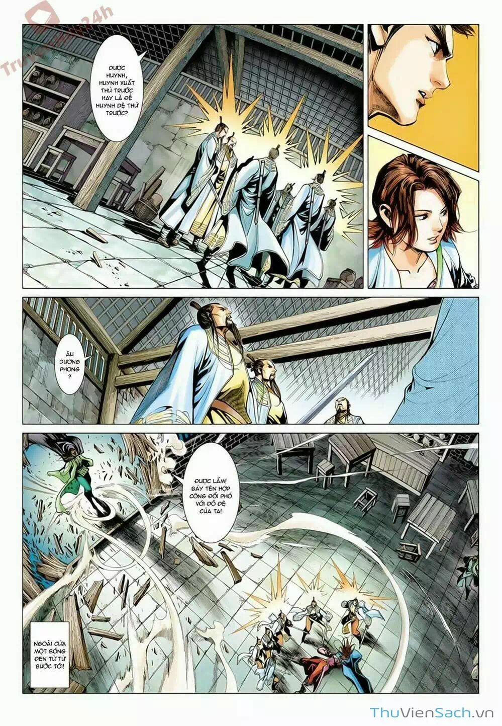Truyện Tranh Anh Hùng Xạ Điêu - Manhua trang 4