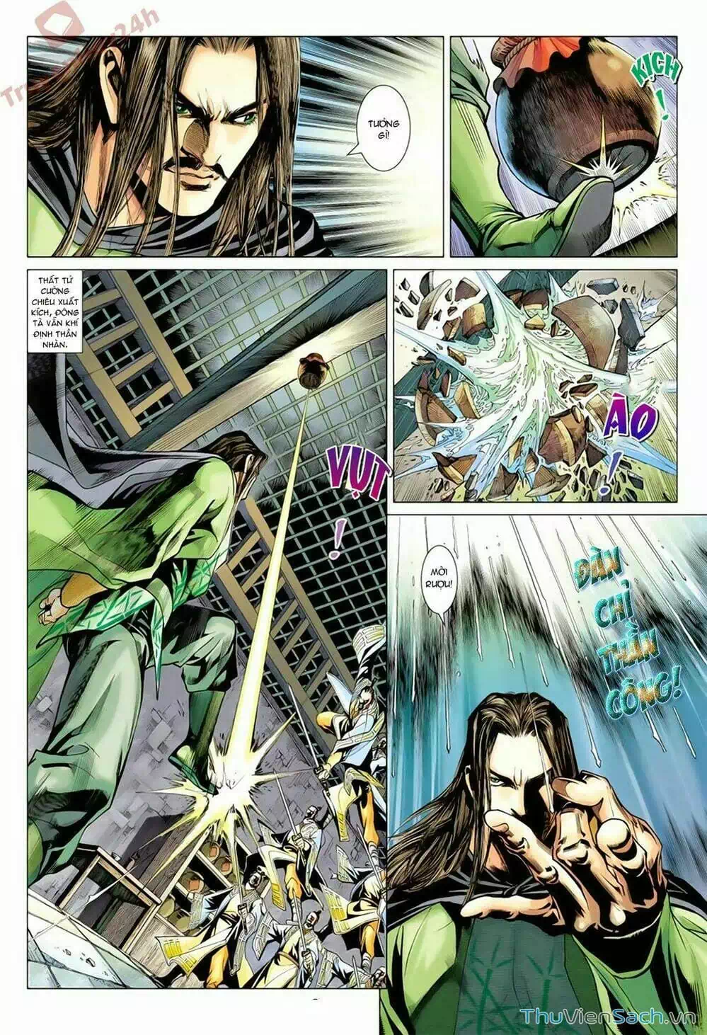 Truyện Tranh Anh Hùng Xạ Điêu - Manhua trang 4