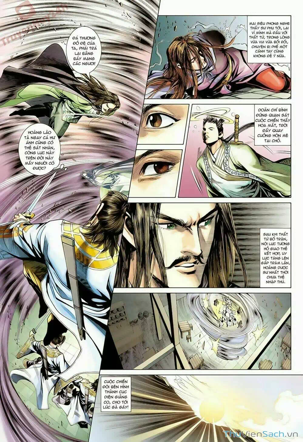 Truyện Tranh Anh Hùng Xạ Điêu - Manhua trang 4