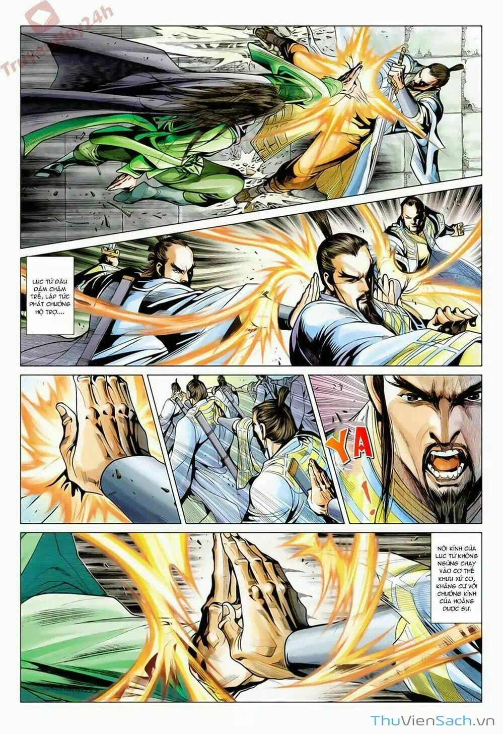 Truyện Tranh Anh Hùng Xạ Điêu - Manhua trang 4