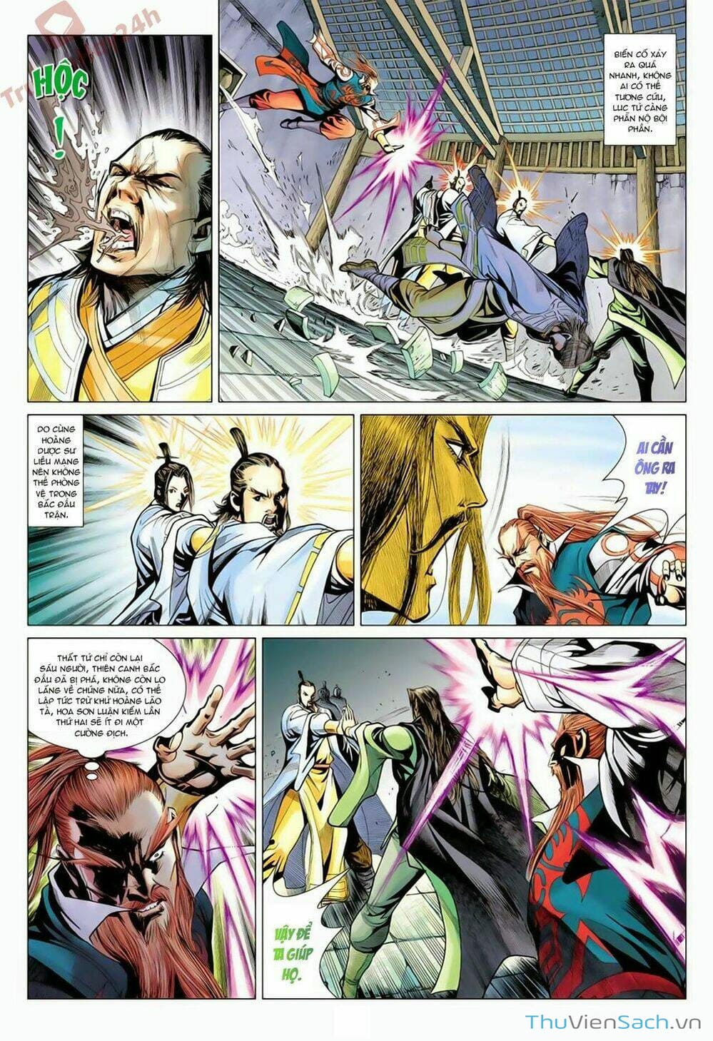 Truyện Tranh Anh Hùng Xạ Điêu - Manhua trang 4