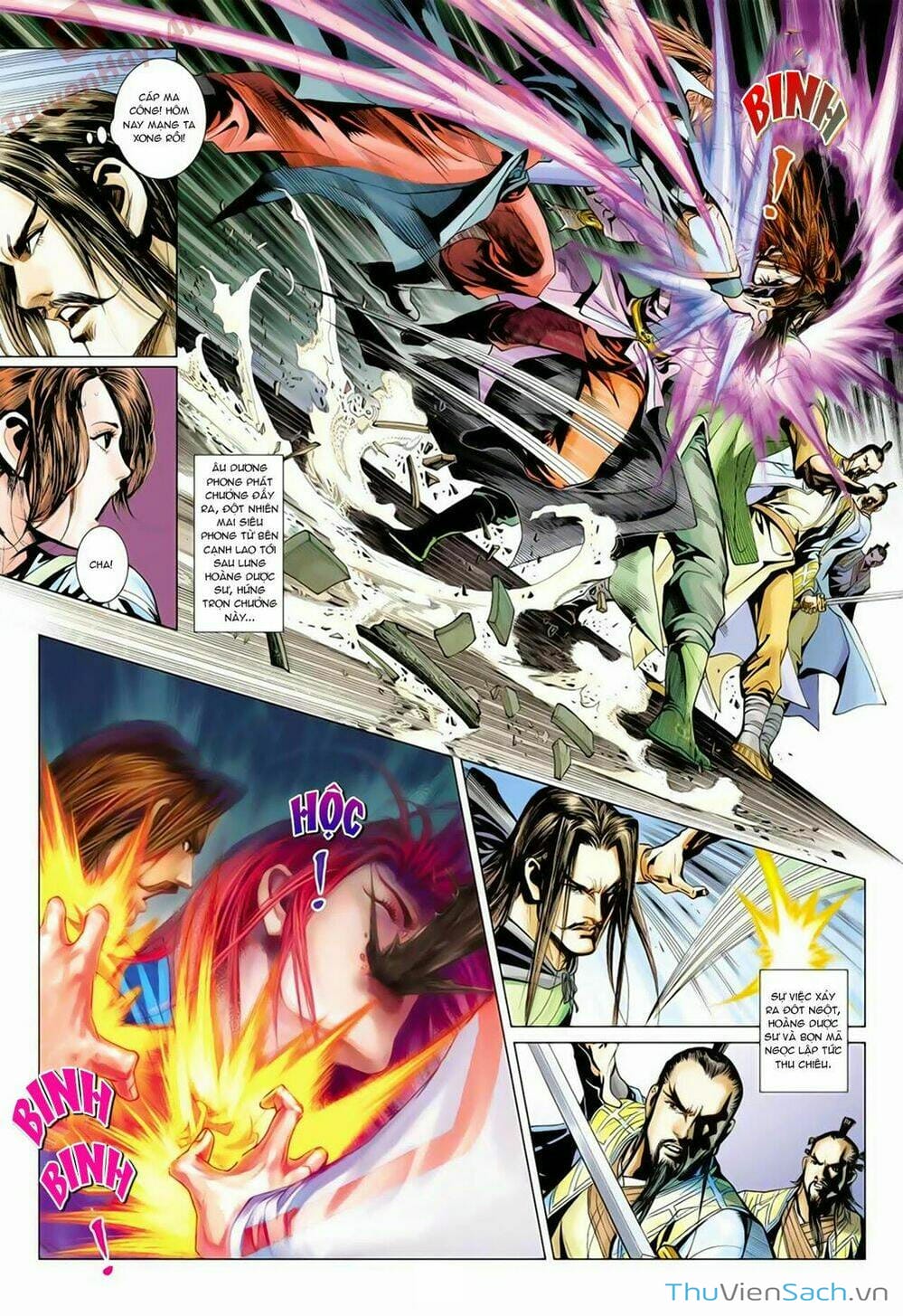 Truyện Tranh Anh Hùng Xạ Điêu - Manhua trang 4