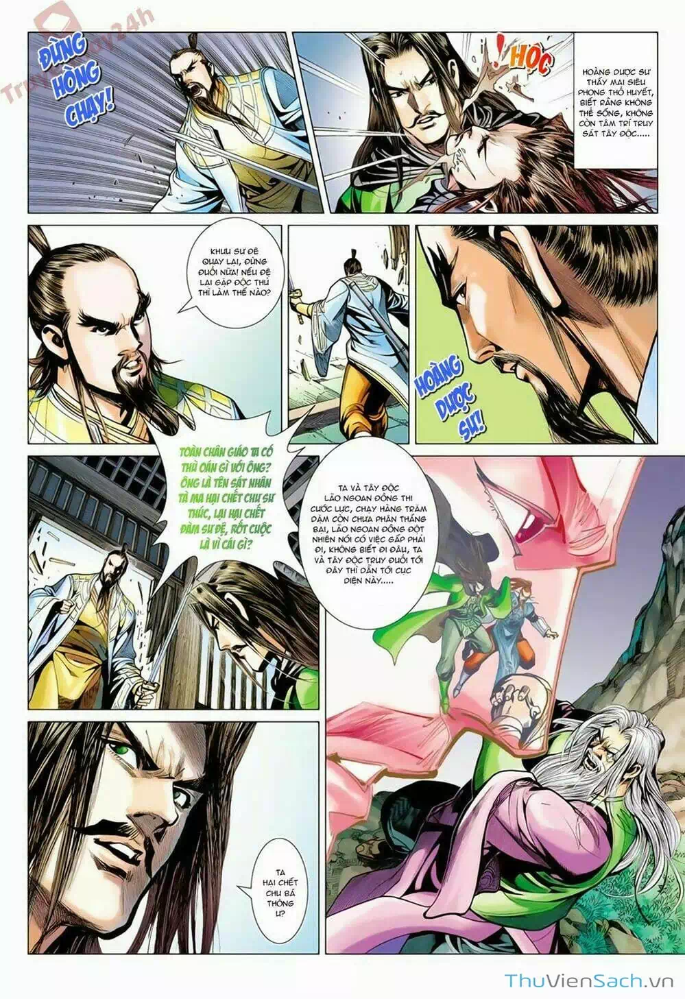 Truyện Tranh Anh Hùng Xạ Điêu - Manhua trang 4