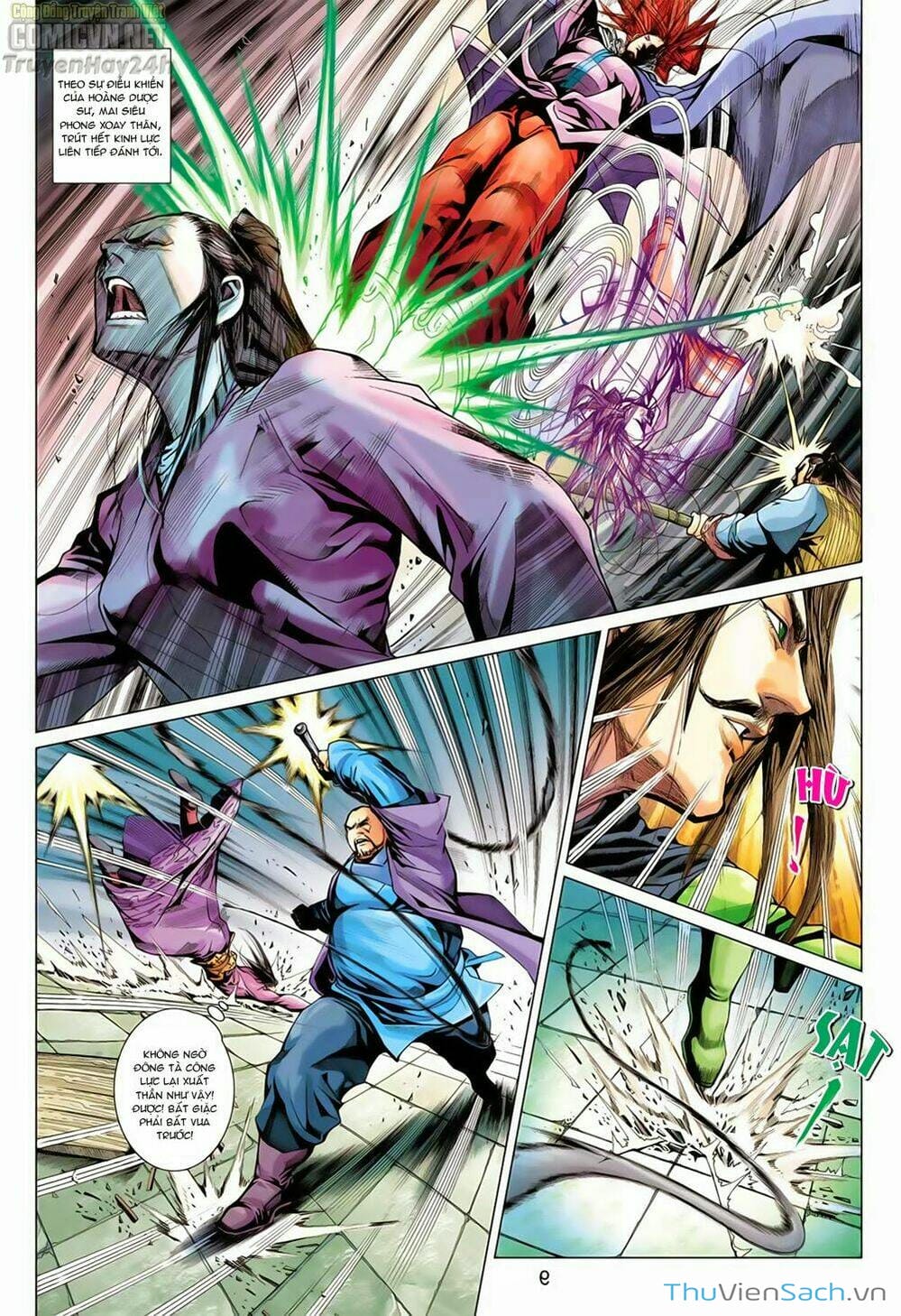 Truyện Tranh Anh Hùng Xạ Điêu - Manhua trang 4