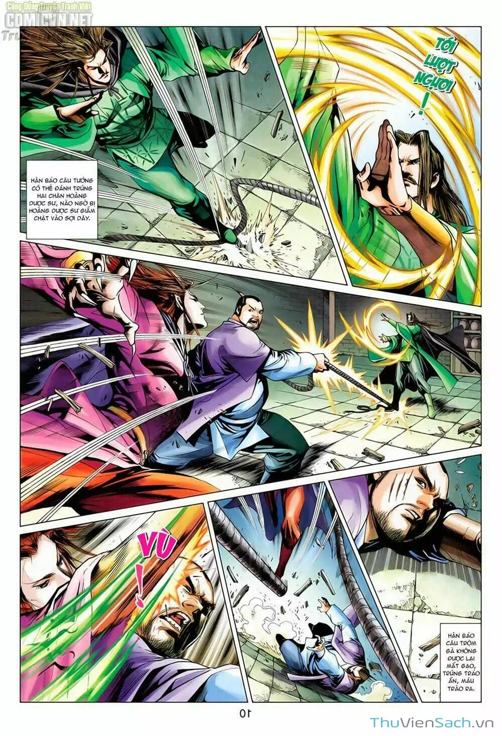 Truyện Tranh Anh Hùng Xạ Điêu - Manhua trang 4