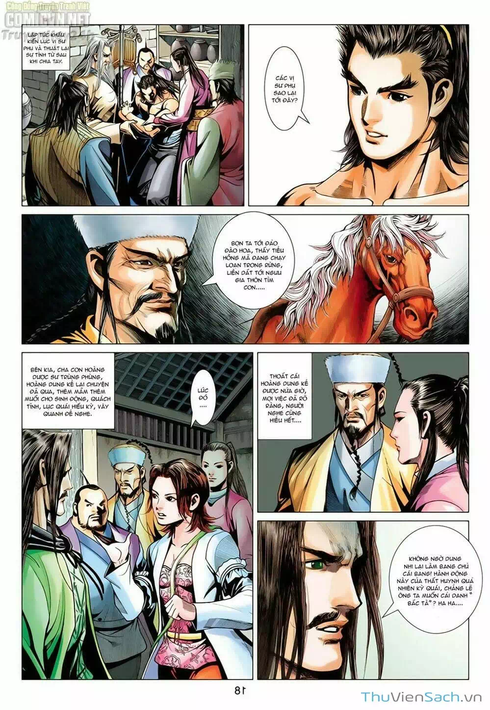 Truyện Tranh Anh Hùng Xạ Điêu - Manhua trang 4