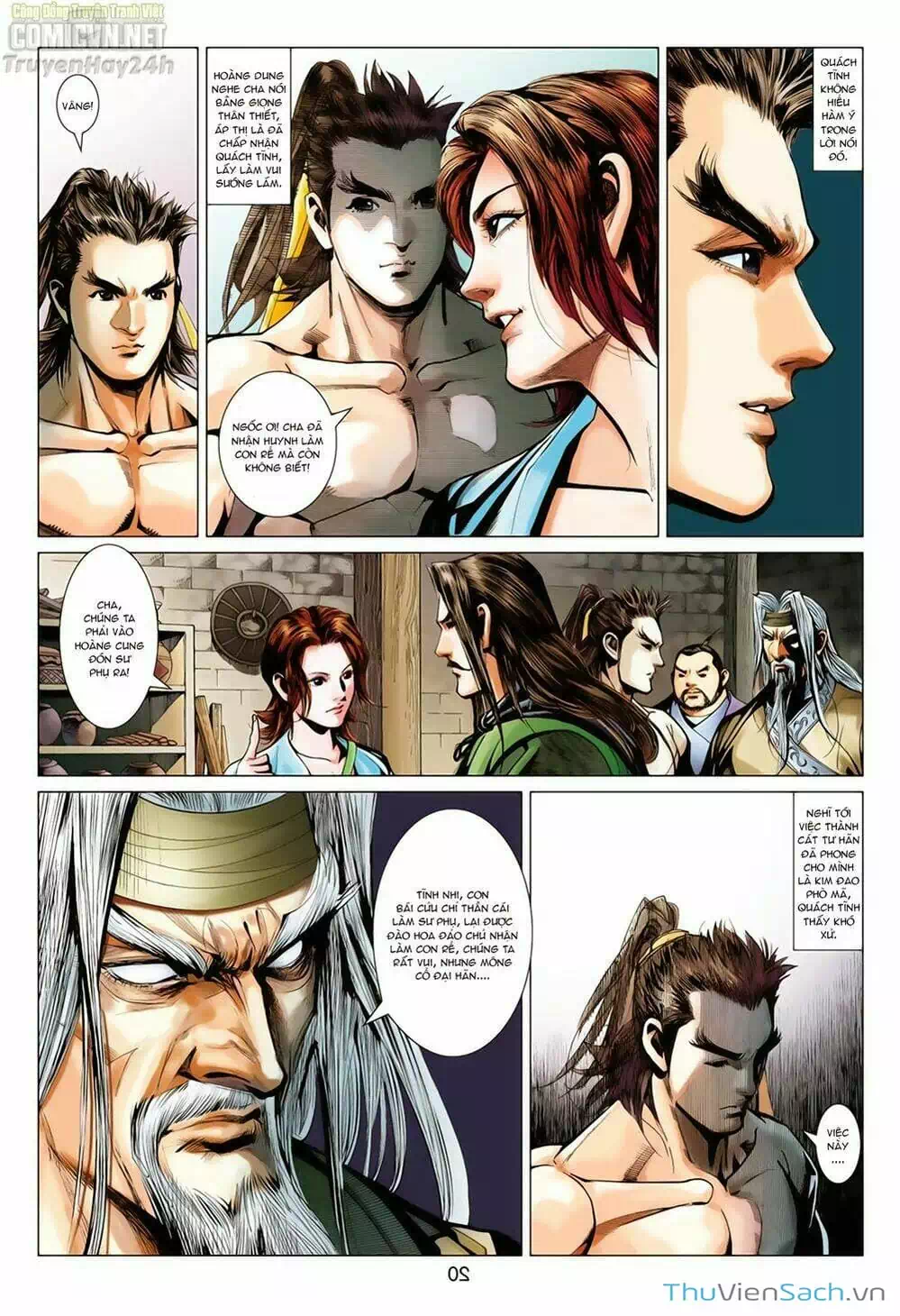 Truyện Tranh Anh Hùng Xạ Điêu - Manhua trang 4