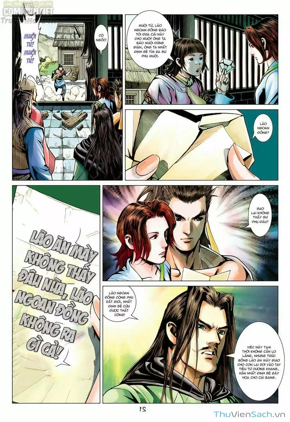 Truyện Tranh Anh Hùng Xạ Điêu - Manhua trang 4