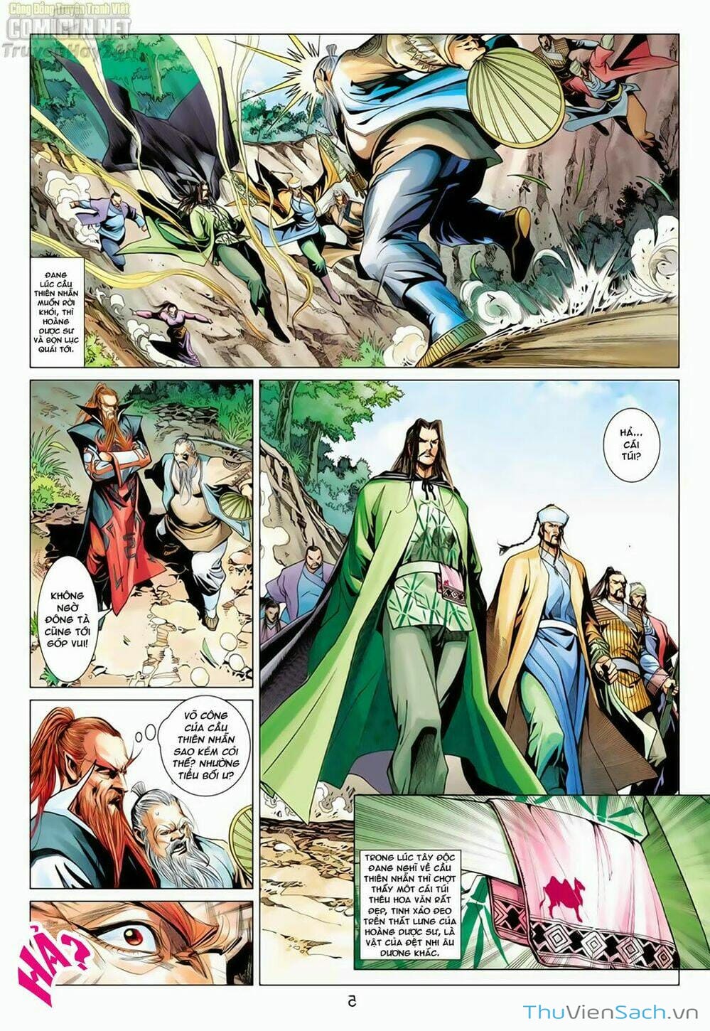 Truyện Tranh Anh Hùng Xạ Điêu - Manhua trang 4