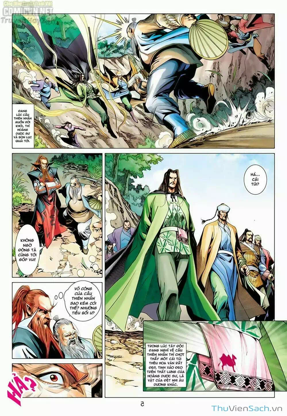 Truyện Tranh Anh Hùng Xạ Điêu - Manhua trang 4