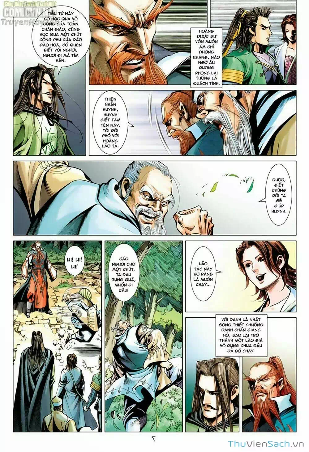 Truyện Tranh Anh Hùng Xạ Điêu - Manhua trang 4