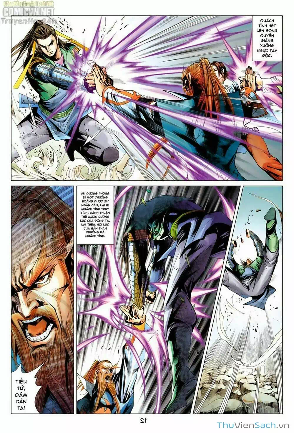 Truyện Tranh Anh Hùng Xạ Điêu - Manhua trang 4