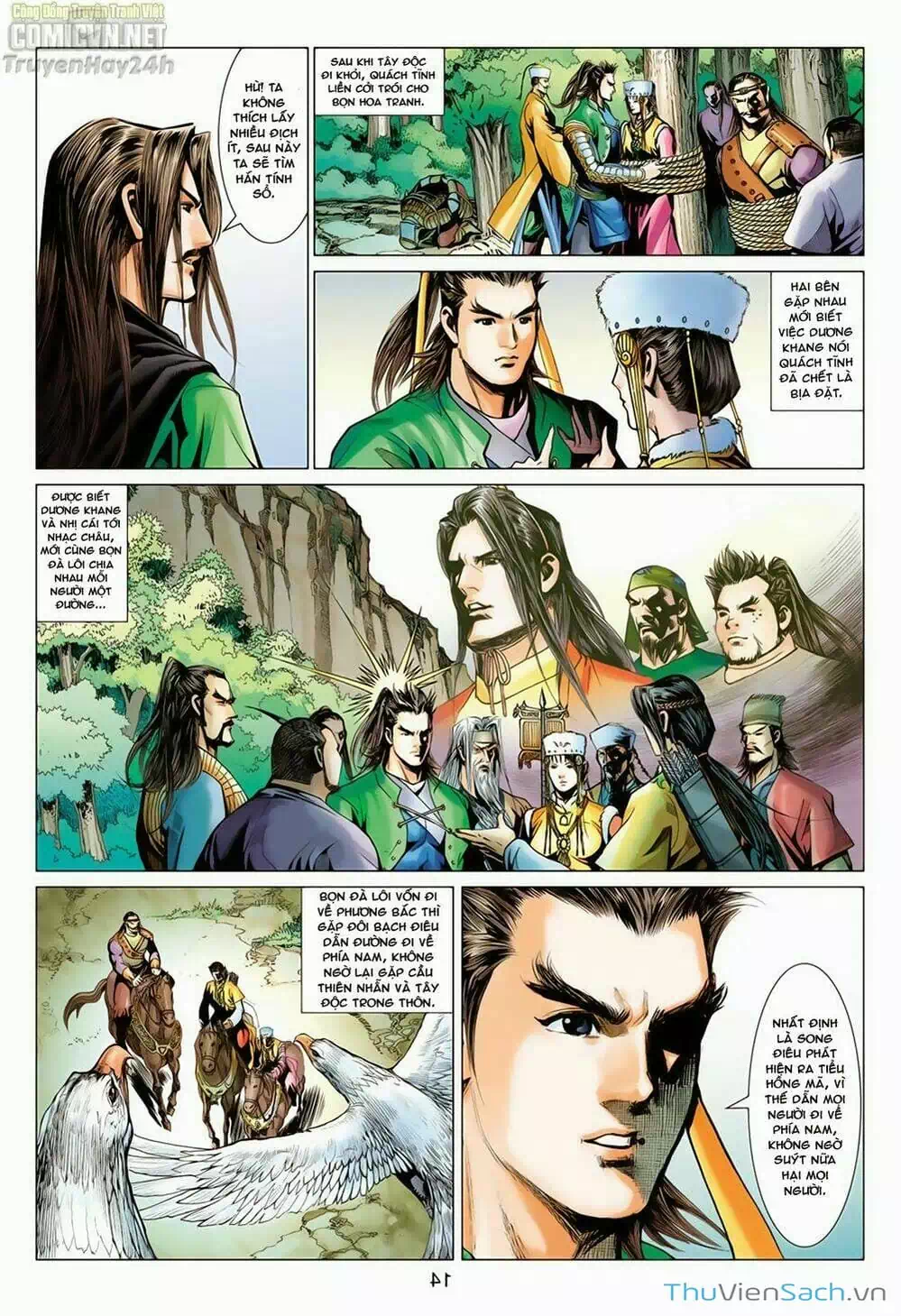 Truyện Tranh Anh Hùng Xạ Điêu - Manhua trang 4