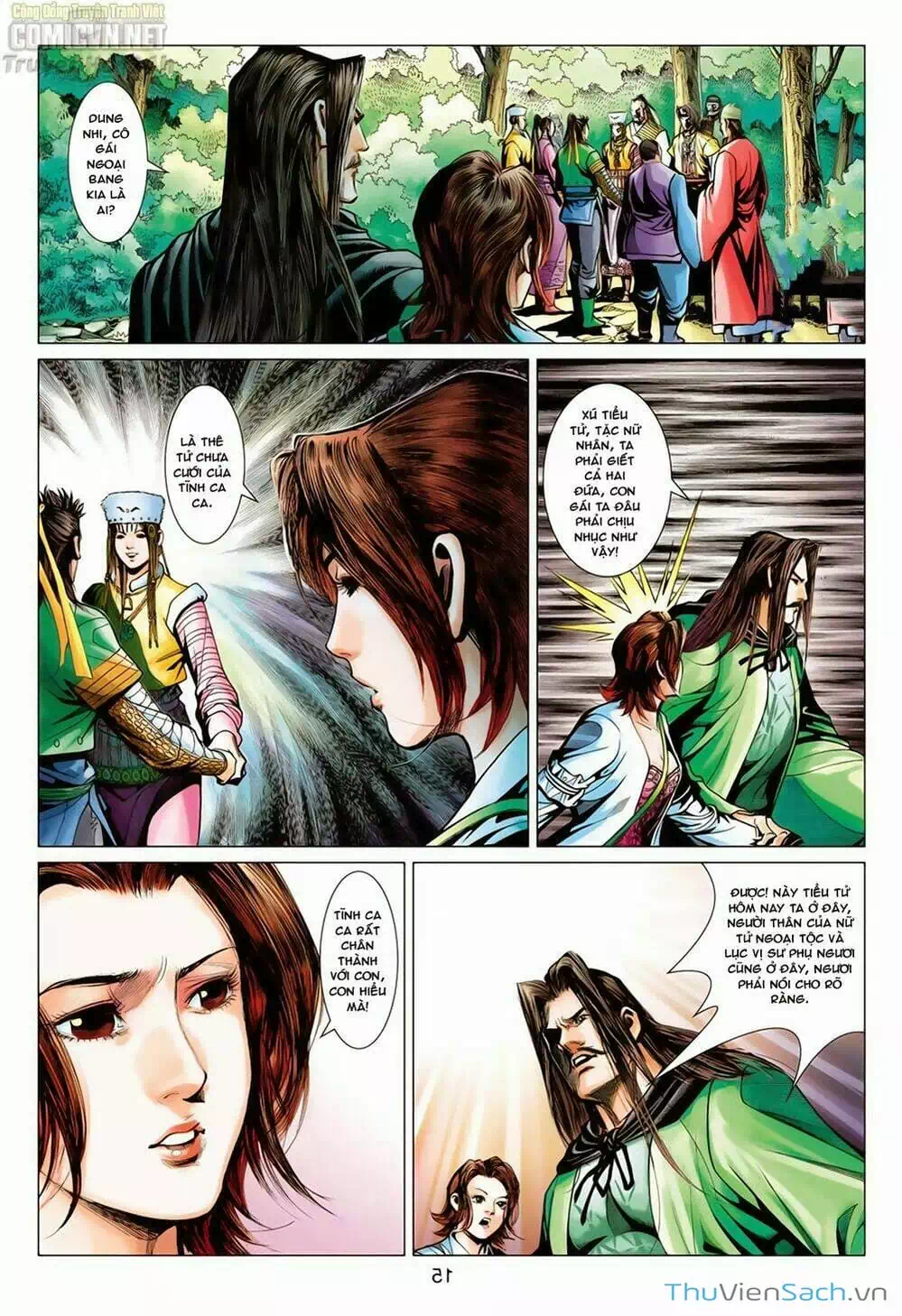 Truyện Tranh Anh Hùng Xạ Điêu - Manhua trang 4