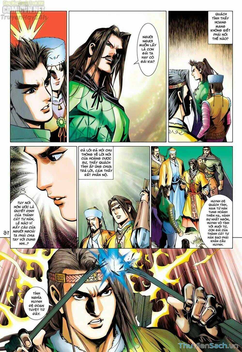 Truyện Tranh Anh Hùng Xạ Điêu - Manhua trang 4