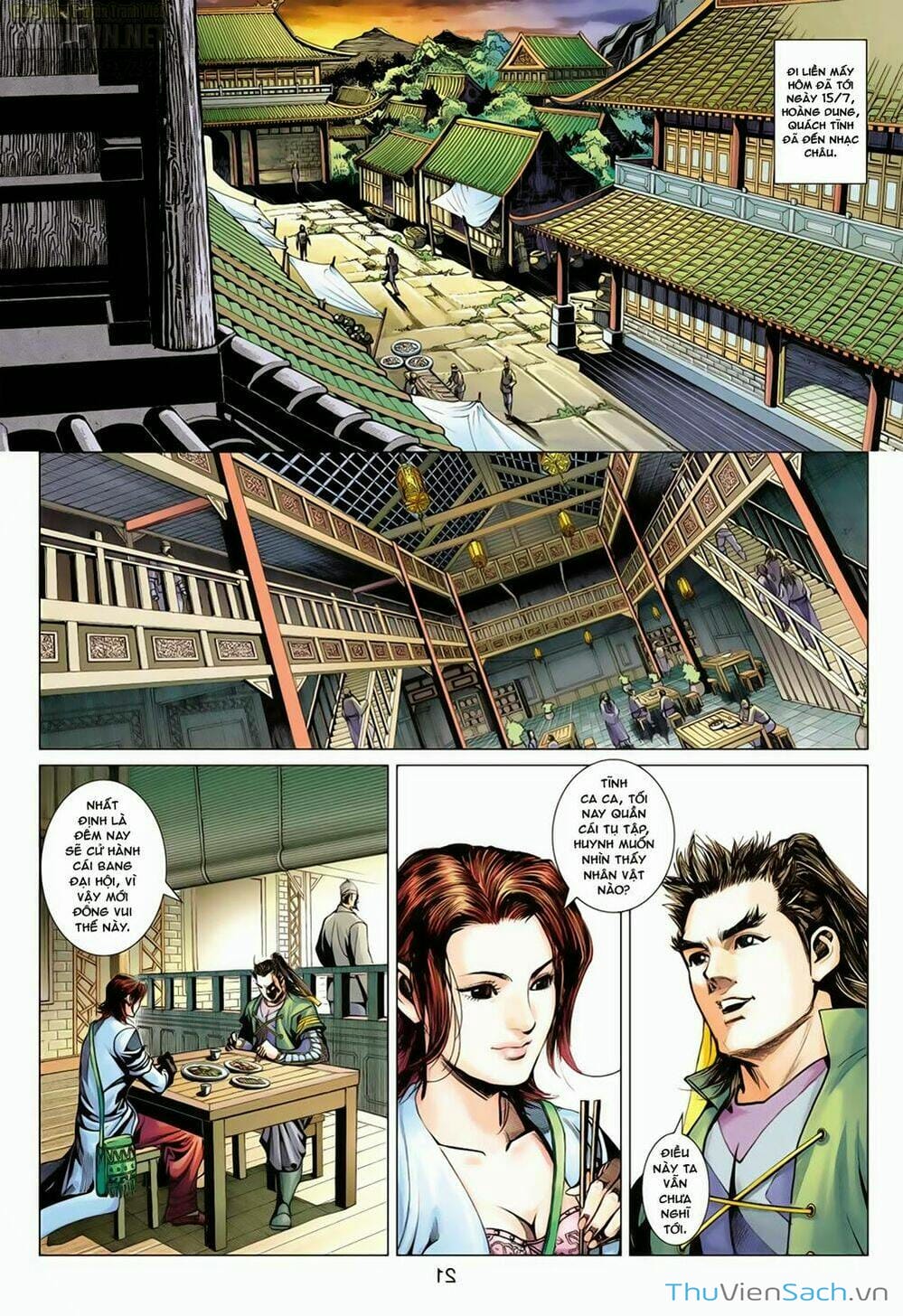 Truyện Tranh Anh Hùng Xạ Điêu - Manhua trang 4
