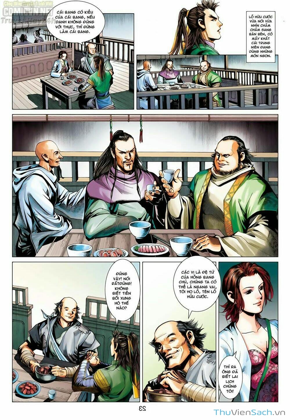 Truyện Tranh Anh Hùng Xạ Điêu - Manhua trang 4