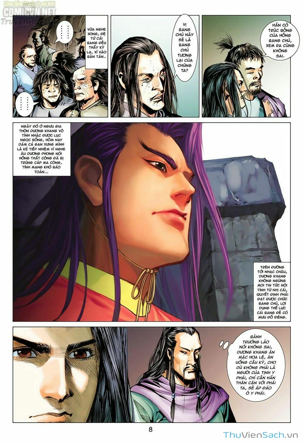 Truyện Tranh Anh Hùng Xạ Điêu - Manhua trang 4