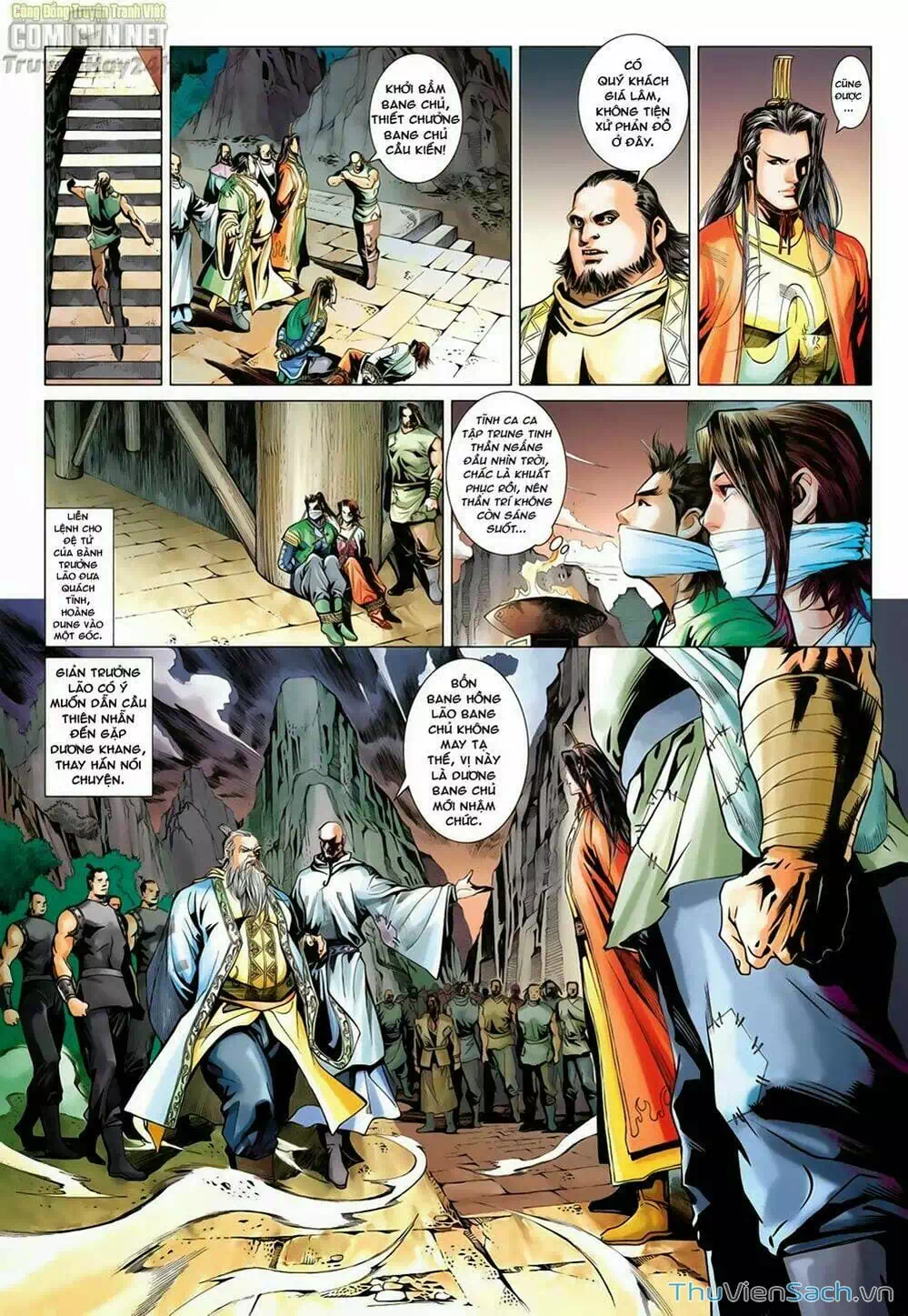 Truyện Tranh Anh Hùng Xạ Điêu - Manhua trang 4
