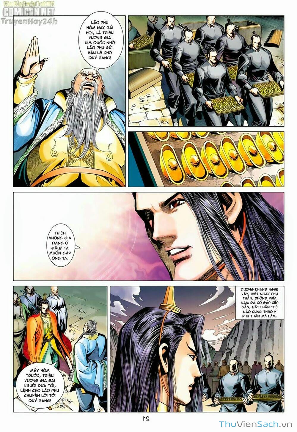 Truyện Tranh Anh Hùng Xạ Điêu - Manhua trang 4
