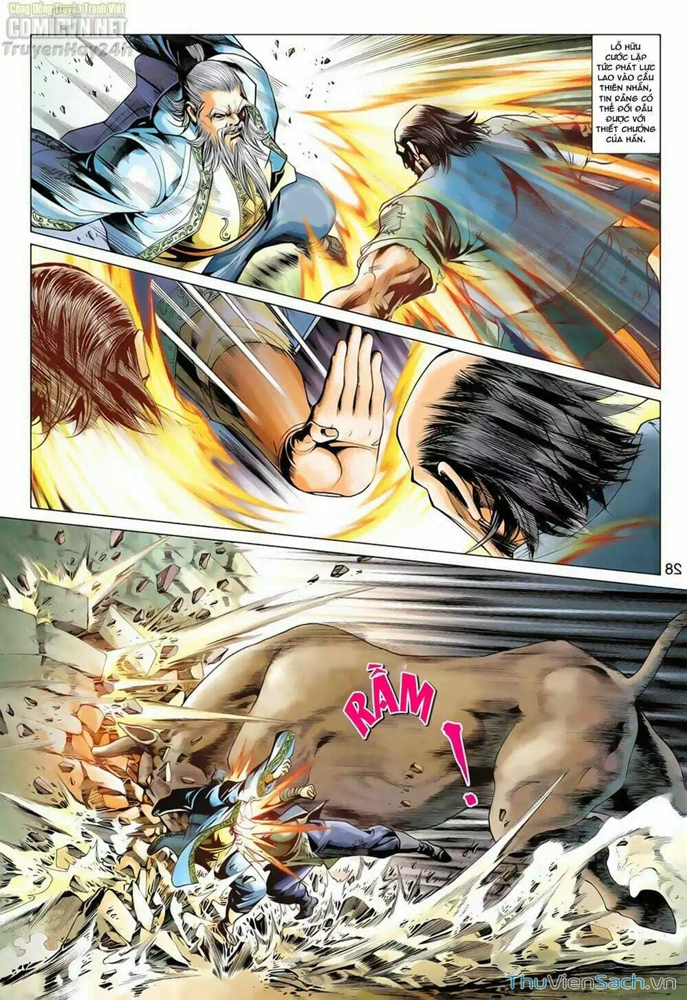 Truyện Tranh Anh Hùng Xạ Điêu - Manhua trang 4