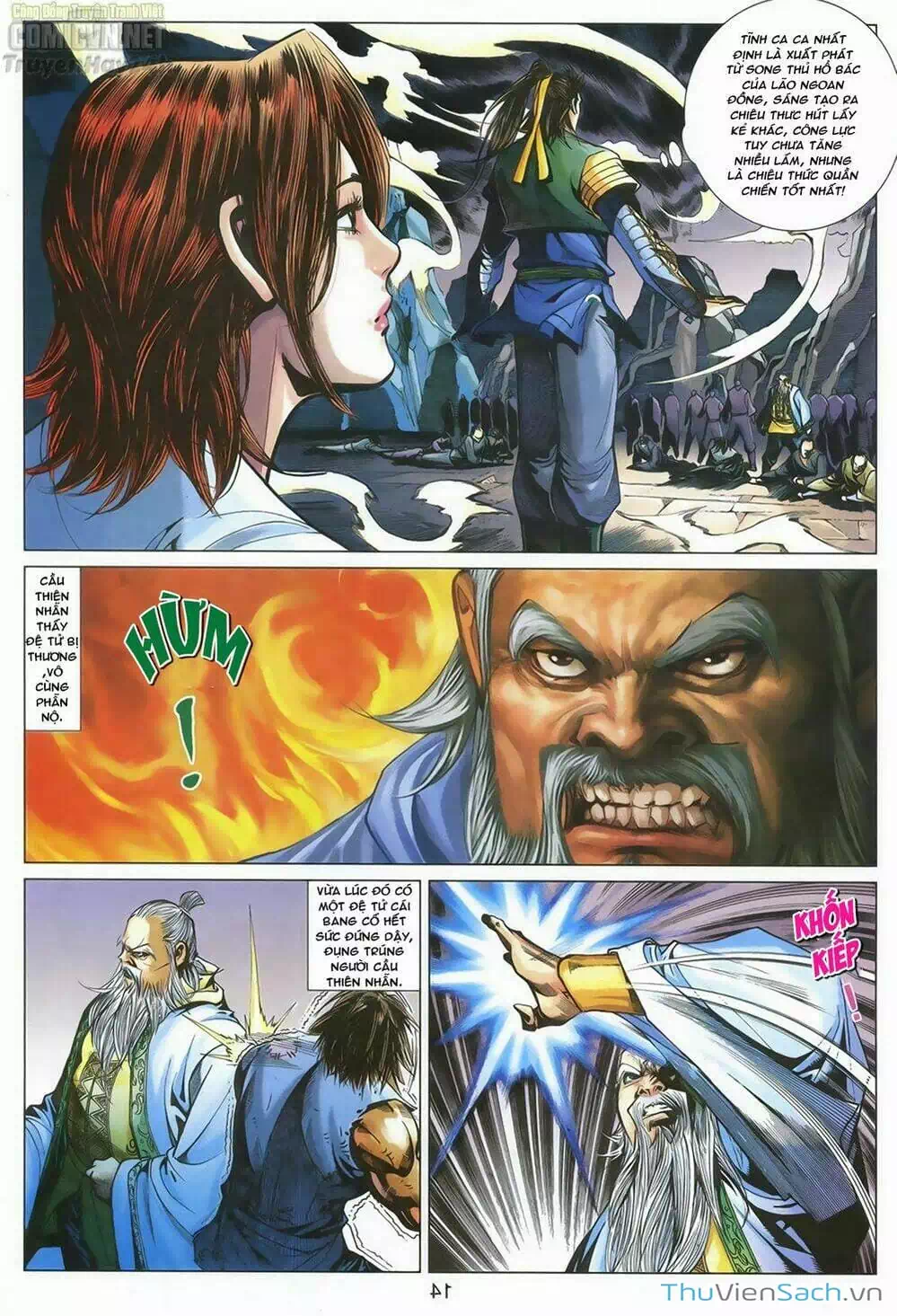 Truyện Tranh Anh Hùng Xạ Điêu - Manhua trang 4