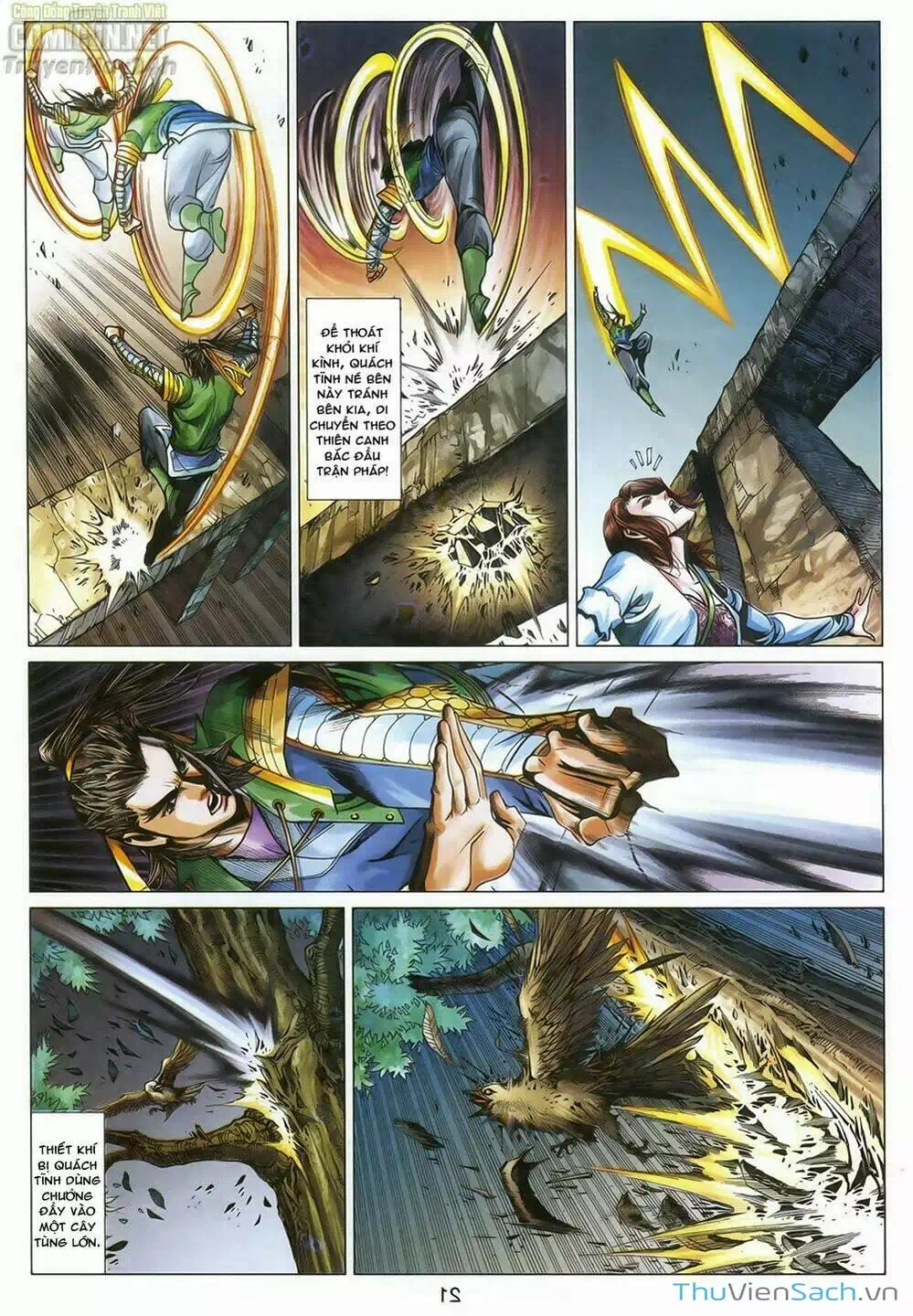 Truyện Tranh Anh Hùng Xạ Điêu - Manhua trang 4