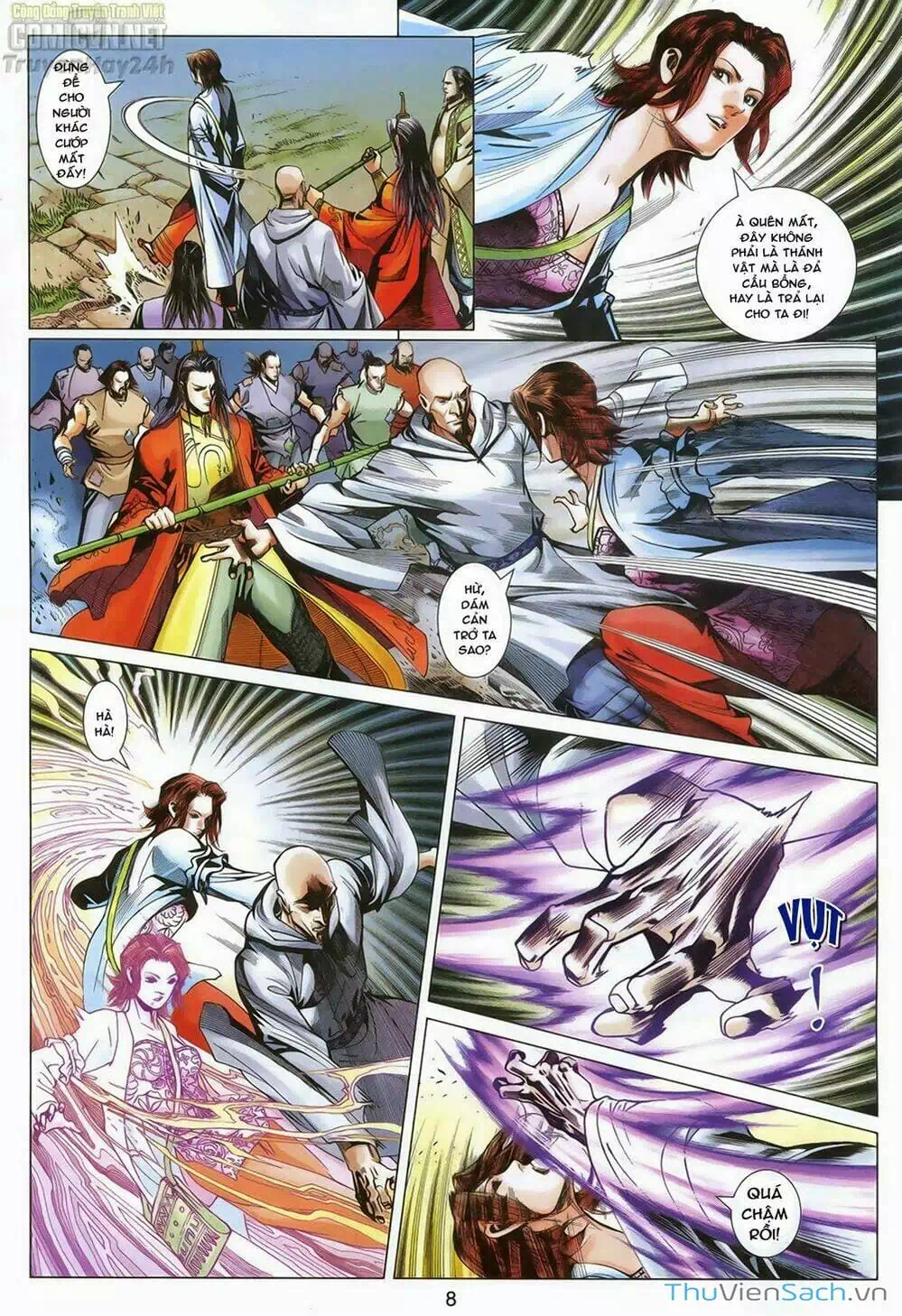 Truyện Tranh Anh Hùng Xạ Điêu - Manhua trang 4