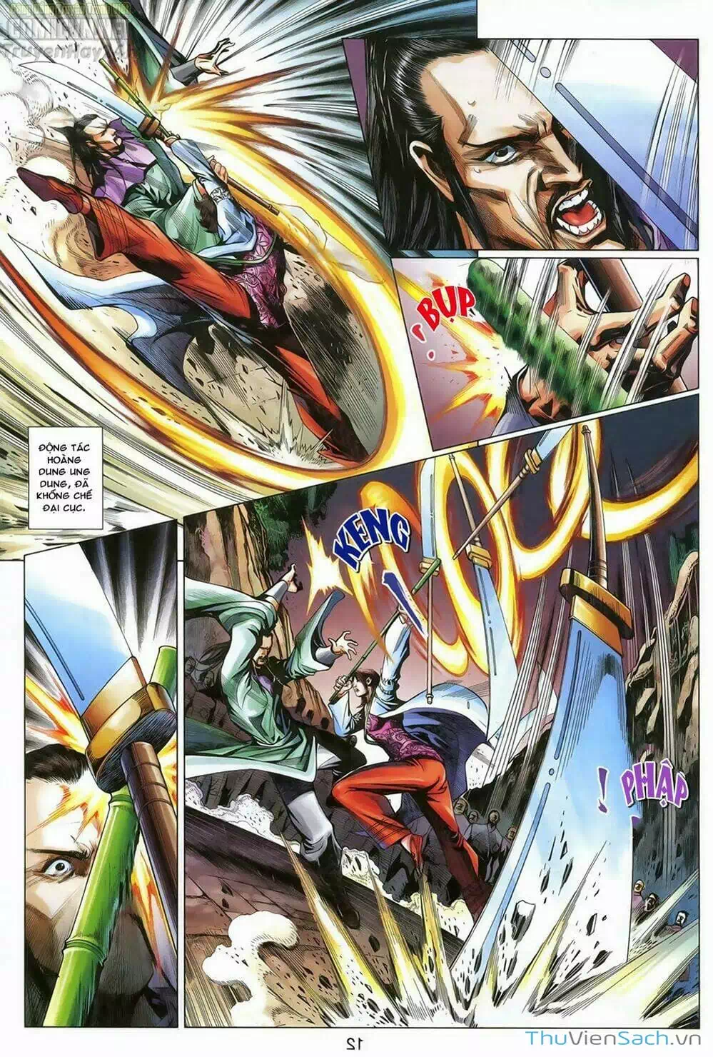 Truyện Tranh Anh Hùng Xạ Điêu - Manhua trang 4