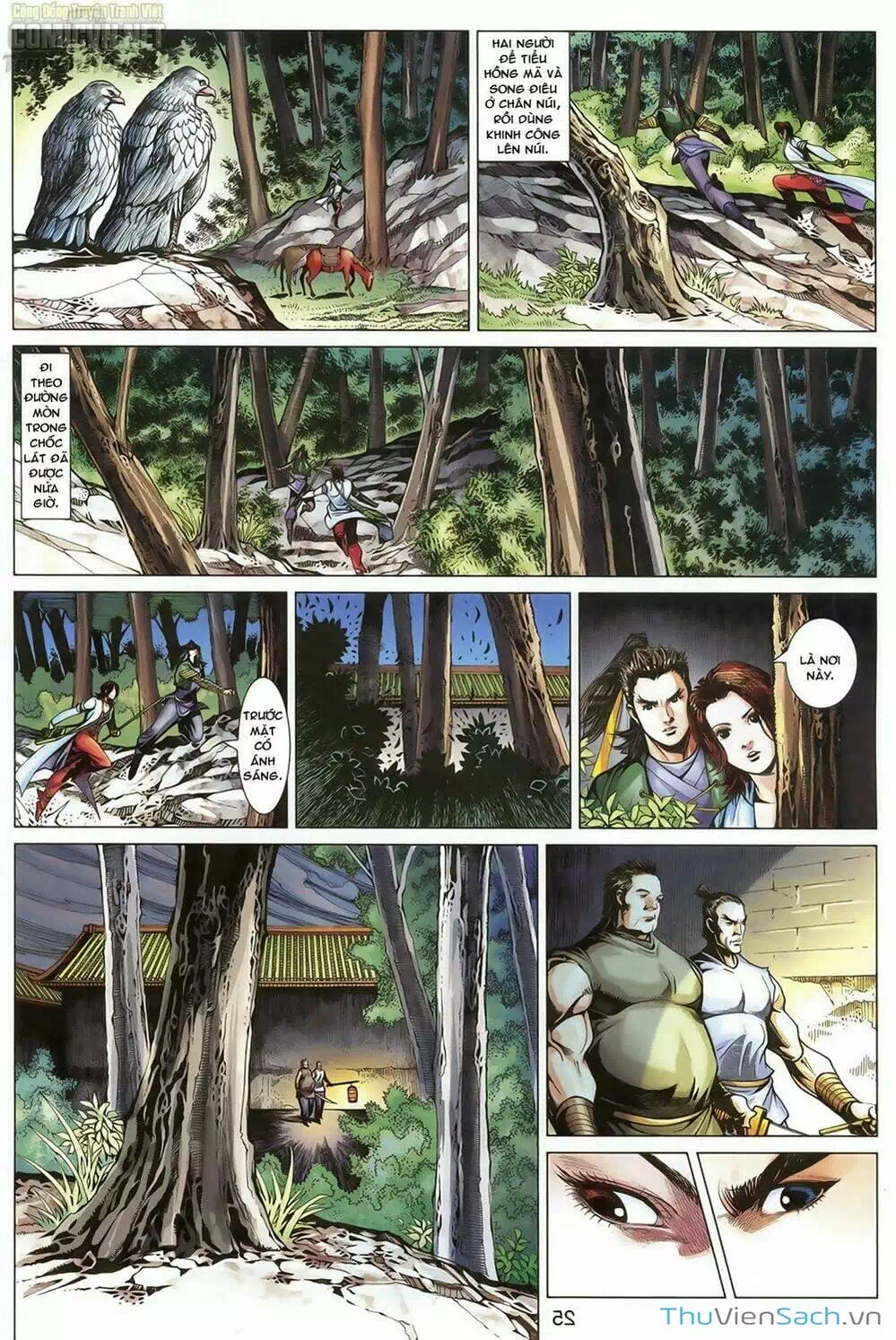 Truyện Tranh Anh Hùng Xạ Điêu - Manhua trang 4