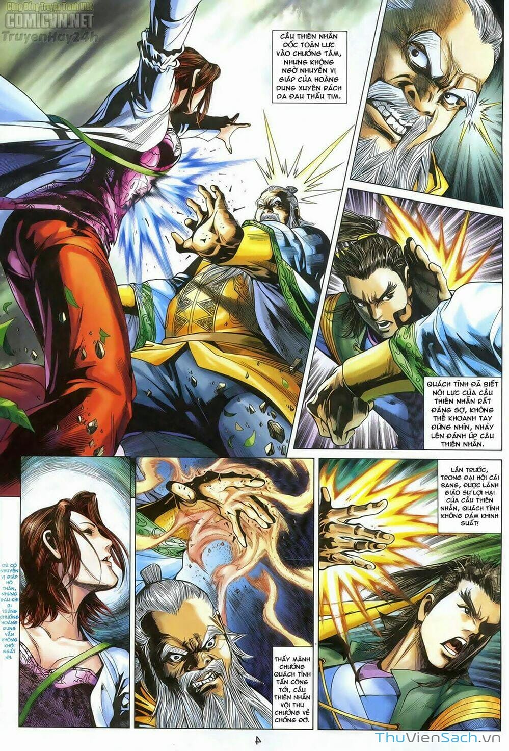 Truyện Tranh Anh Hùng Xạ Điêu - Manhua trang 4