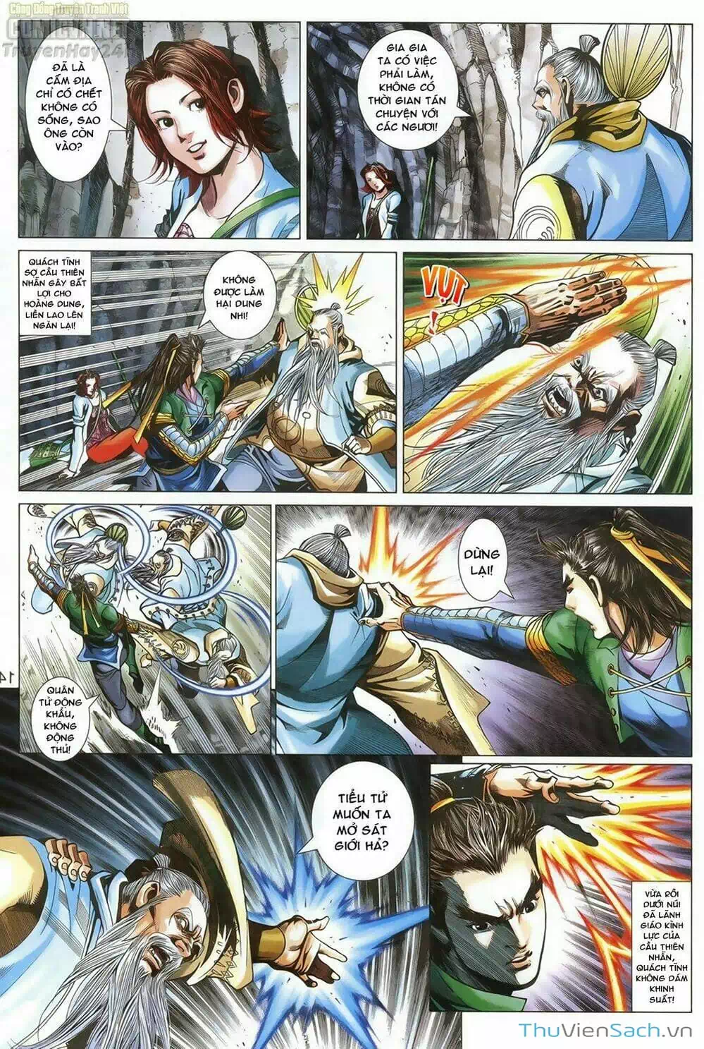 Truyện Tranh Anh Hùng Xạ Điêu - Manhua trang 4